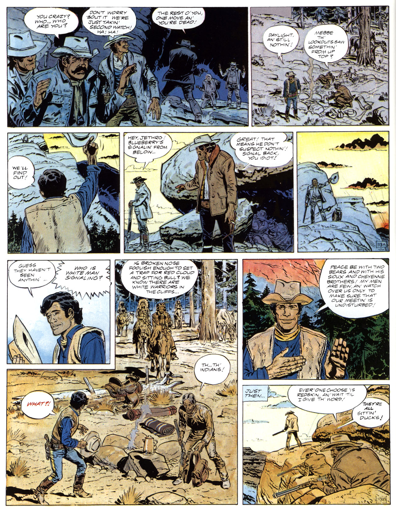 Read online Epic Graphic Novel: Lieutenant Blueberry comic -  Issue #1 - 42