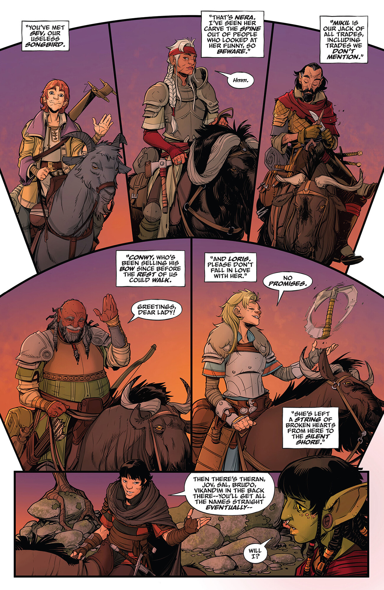 Read online The Hunger and the Dusk comic -  Issue #2 - 4