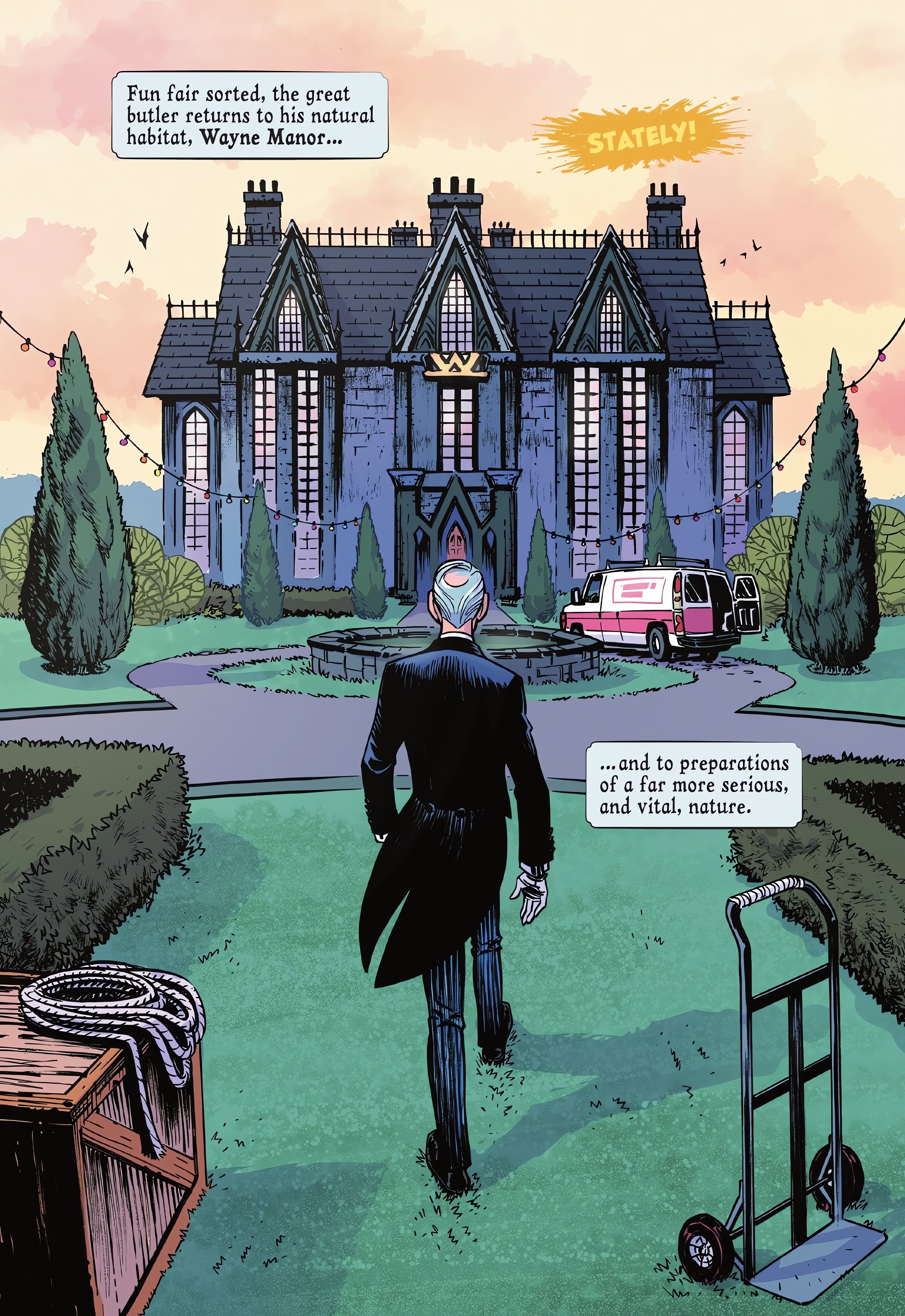 Read online Young Alfred: Pain in the Butler comic -  Issue # TPB (Part 1) - 10