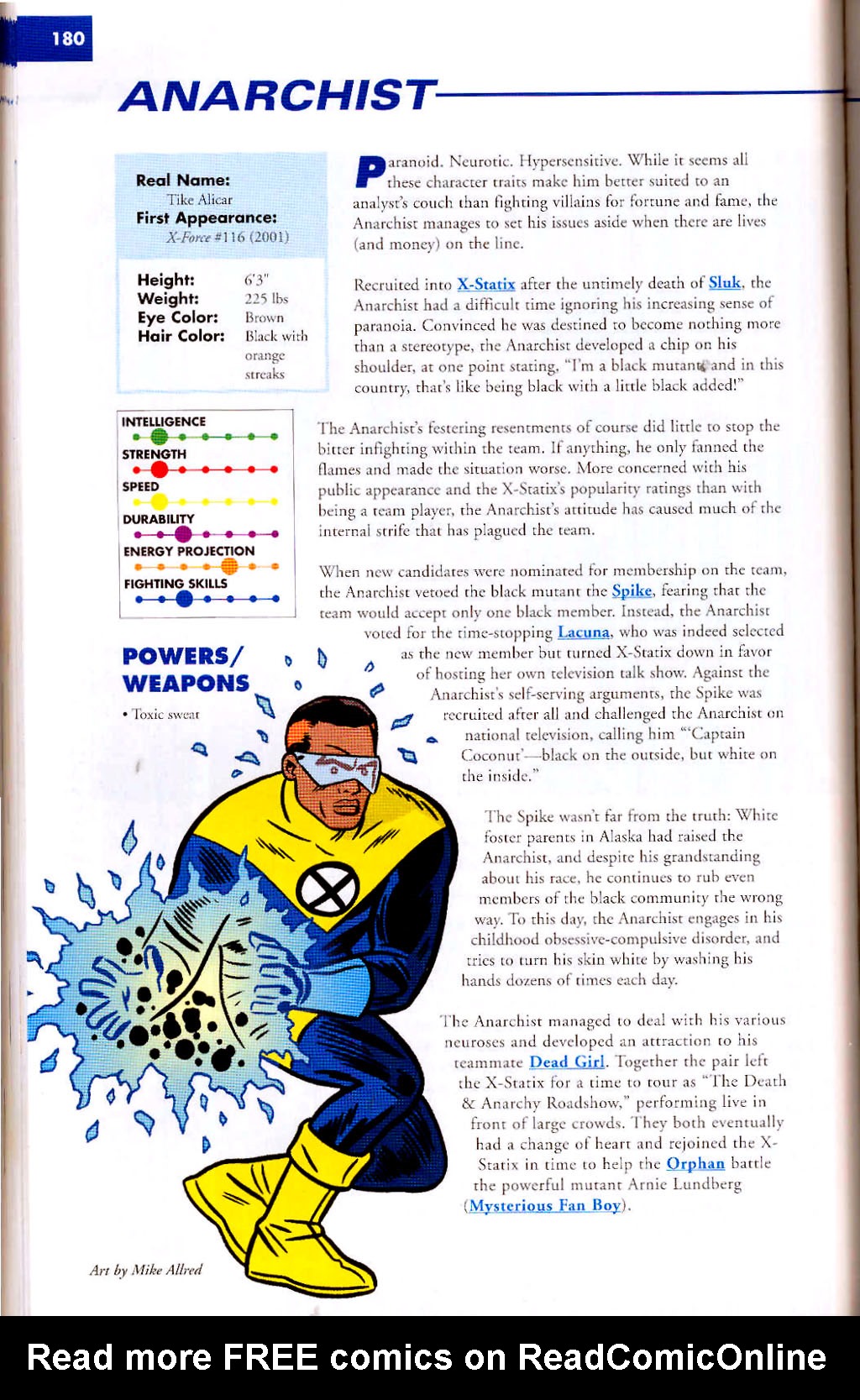 Read online Marvel Encyclopedia comic -  Issue # TPB 2 - 182