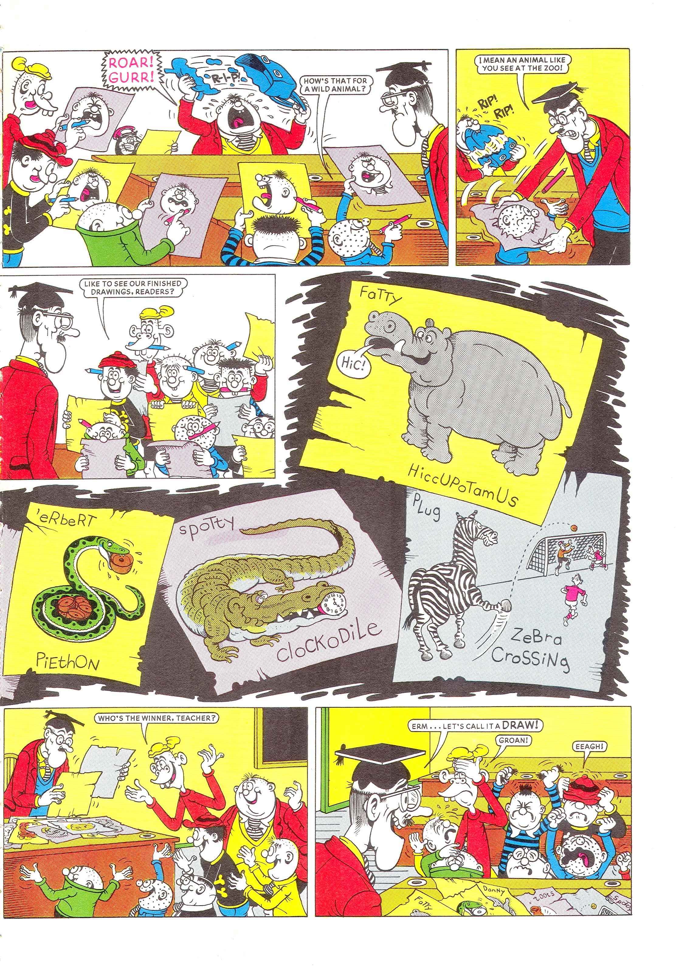 Read online Bash Street Kids comic -  Issue #1993 - 7