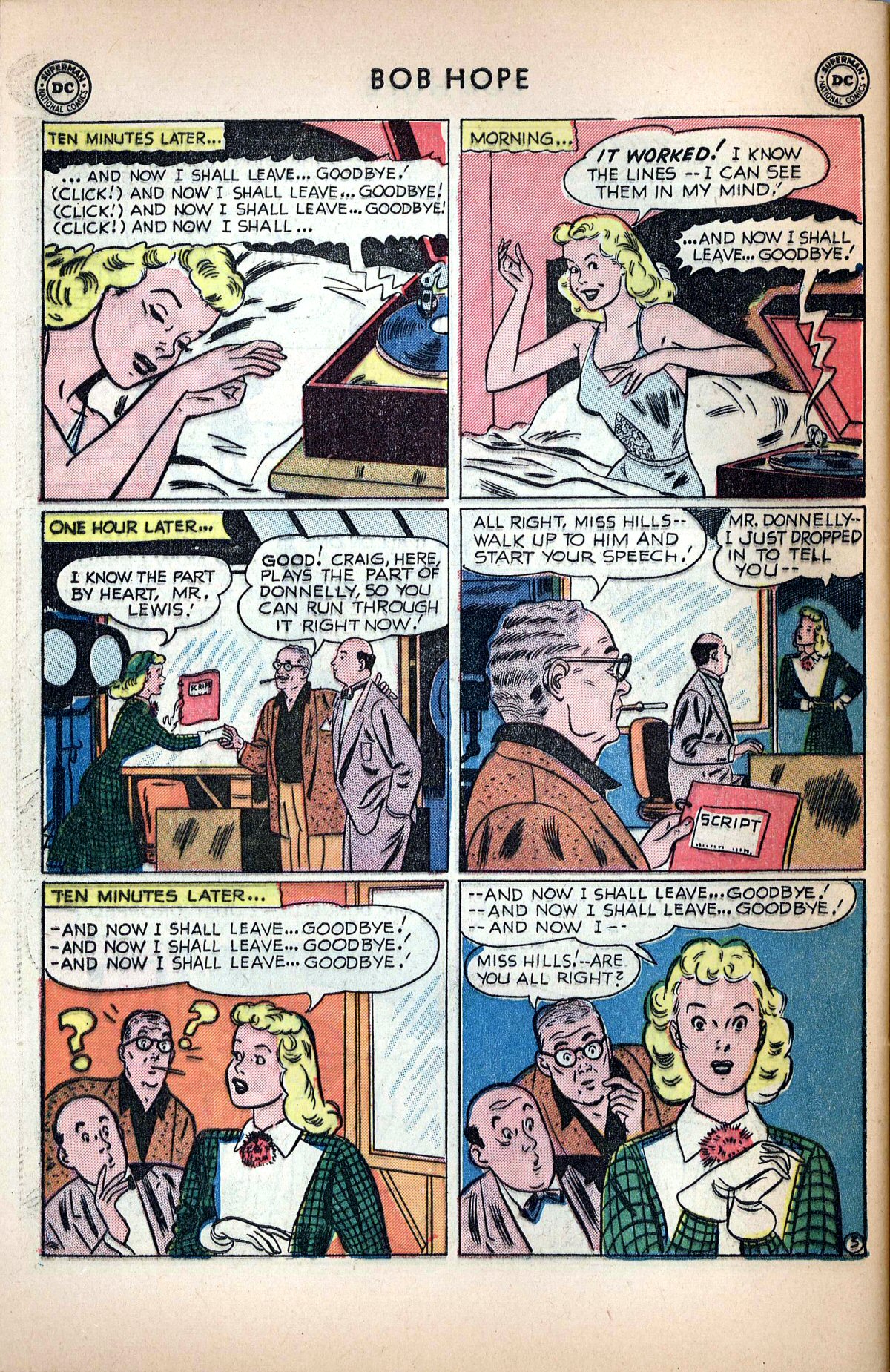 Read online The Adventures of Bob Hope comic -  Issue #9 - 48