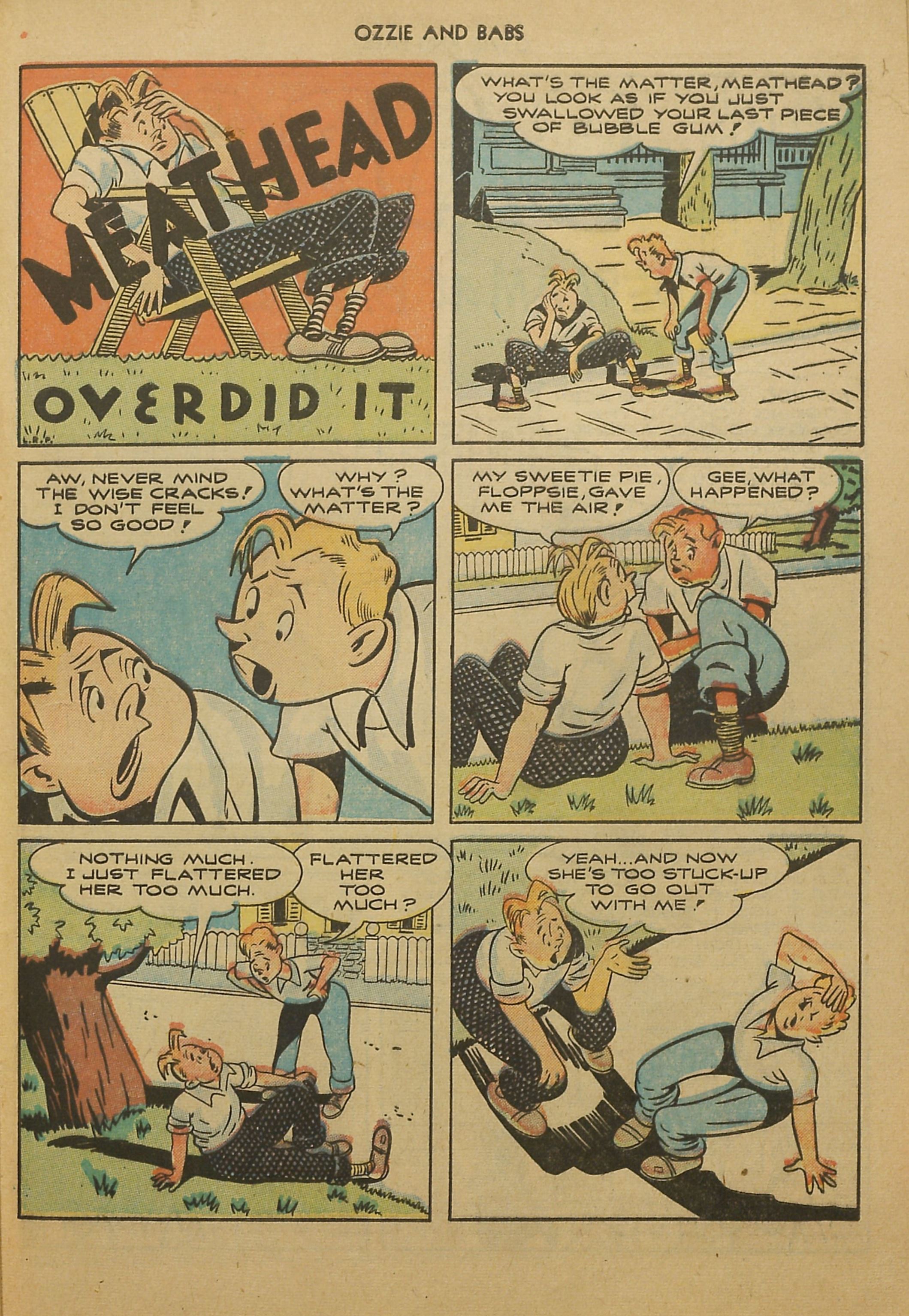 Read online Ozzie And Babs comic -  Issue #2 - 33