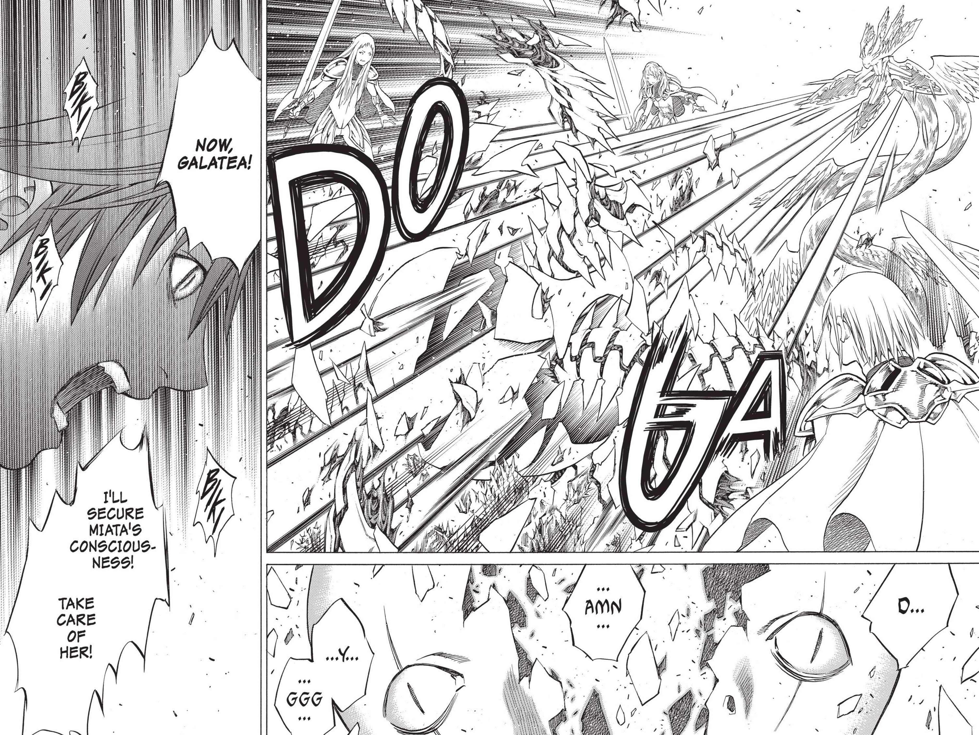 Read online Claymore comic -  Issue #25 - 134