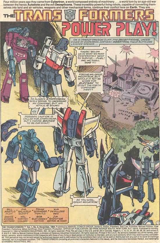 Read online The Transformers (UK) comic -  Issue #3 - 2