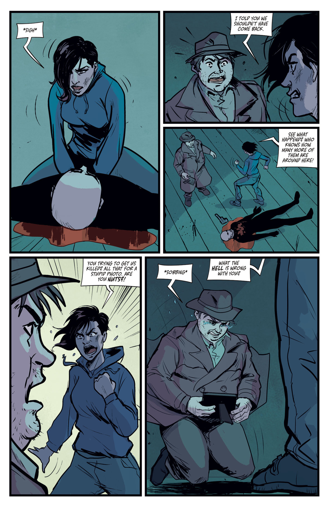 Read online Zero Day Threat comic -  Issue #4 - 20