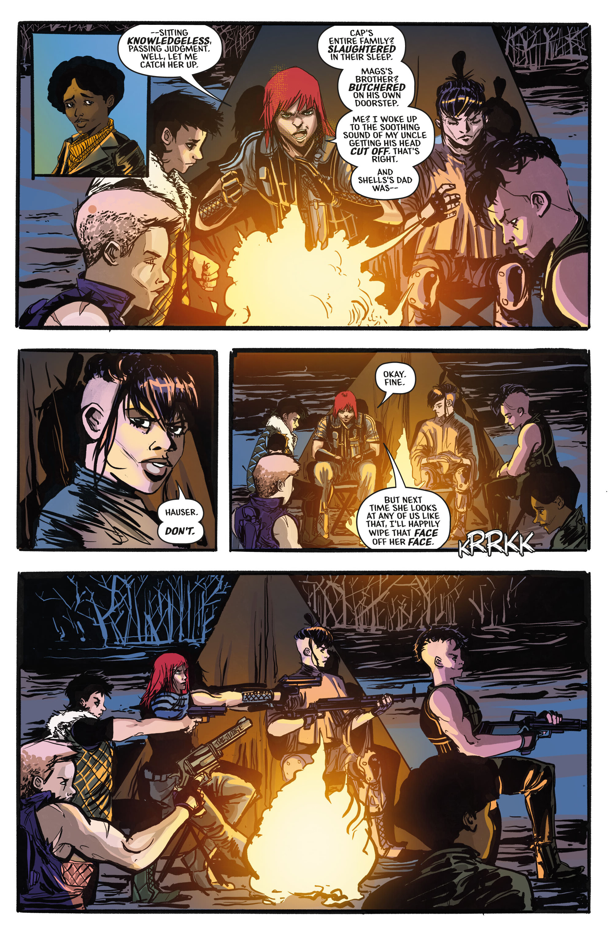 Read online Savage Squad 6 comic -  Issue #1 - 18
