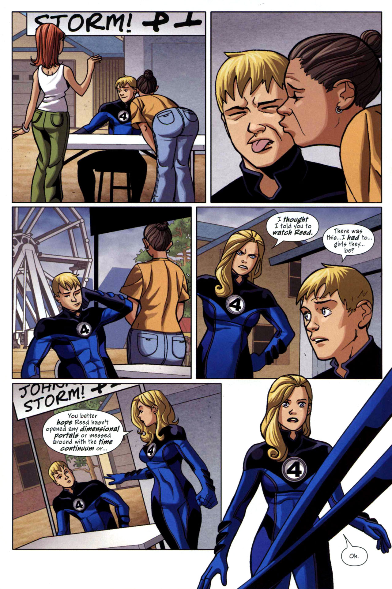 Read online Marvel Adventures Fantastic Four comic -  Issue #34 - 16