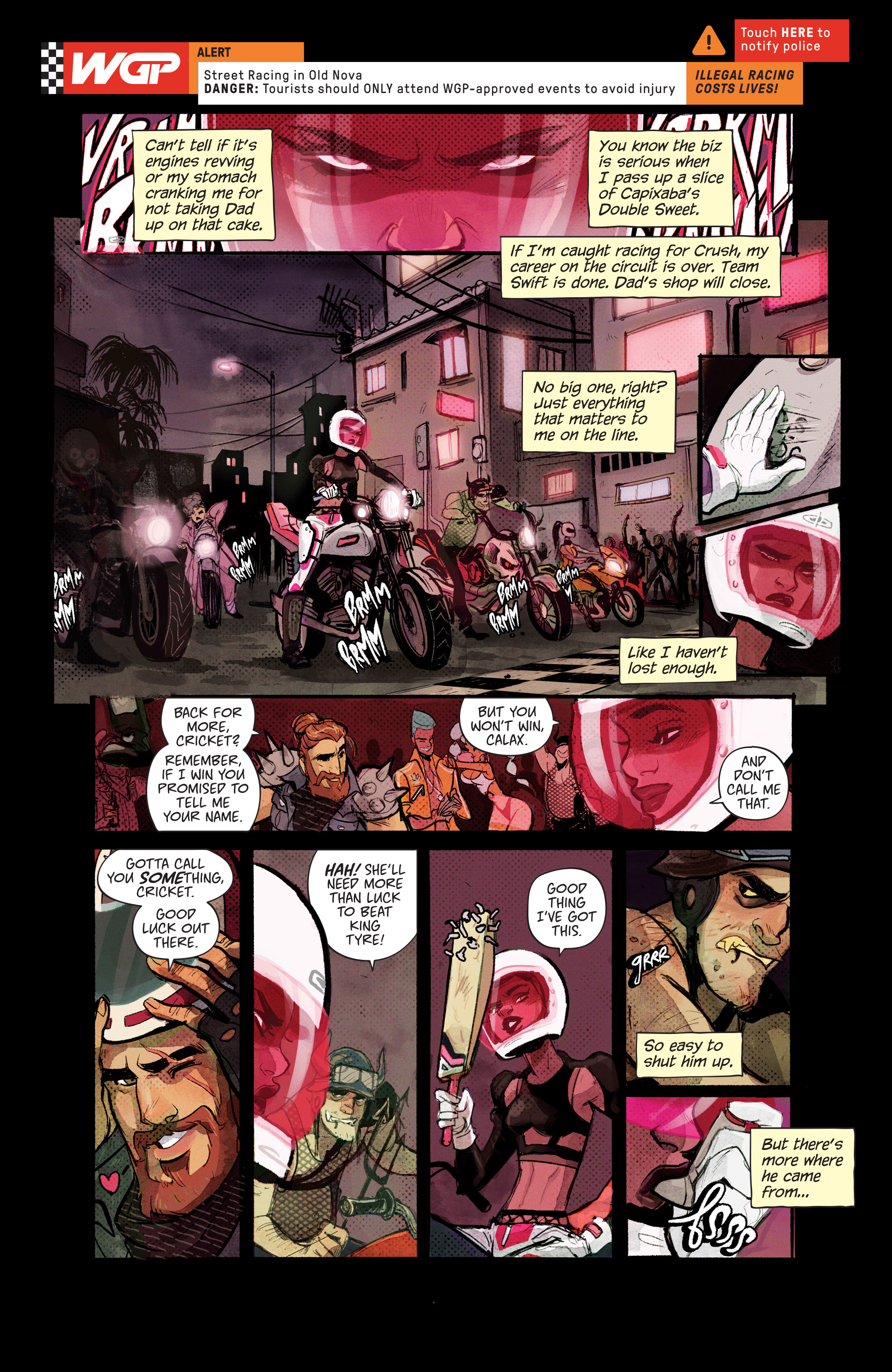 Read online Motor Crush comic -  Issue #1 - 10