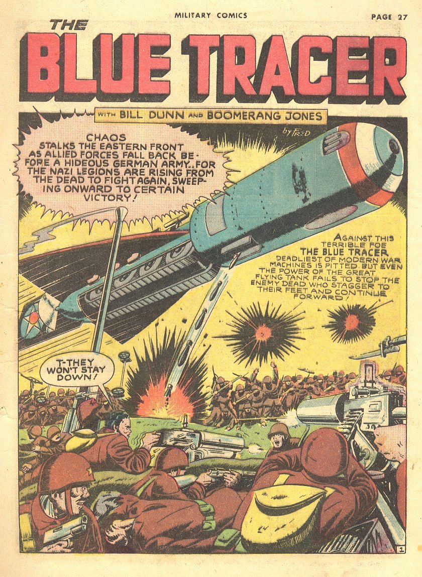 Read online Military Comics comic -  Issue #15 - 27