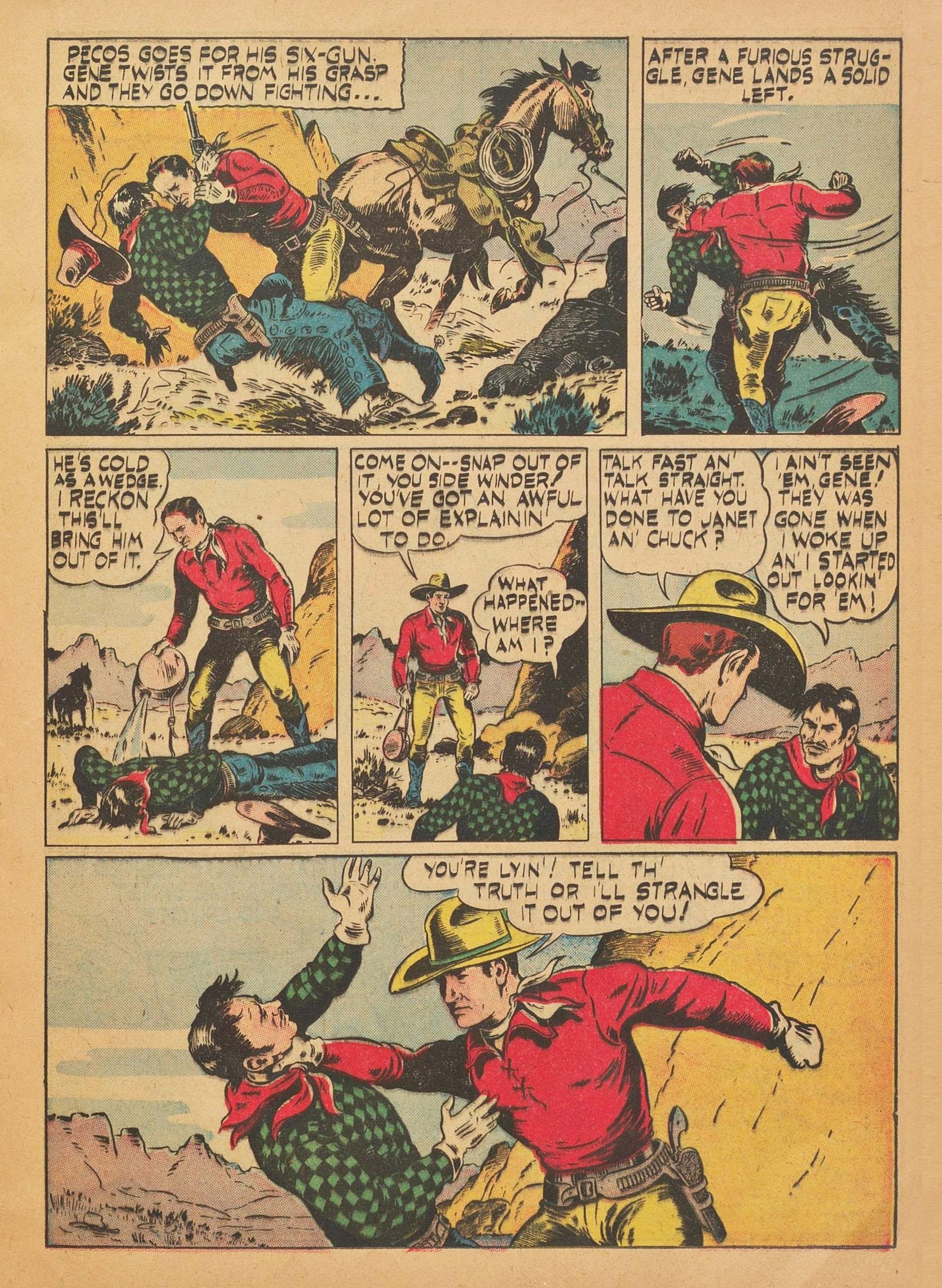 Read online Gene Autry Comics comic -  Issue #3 - 23