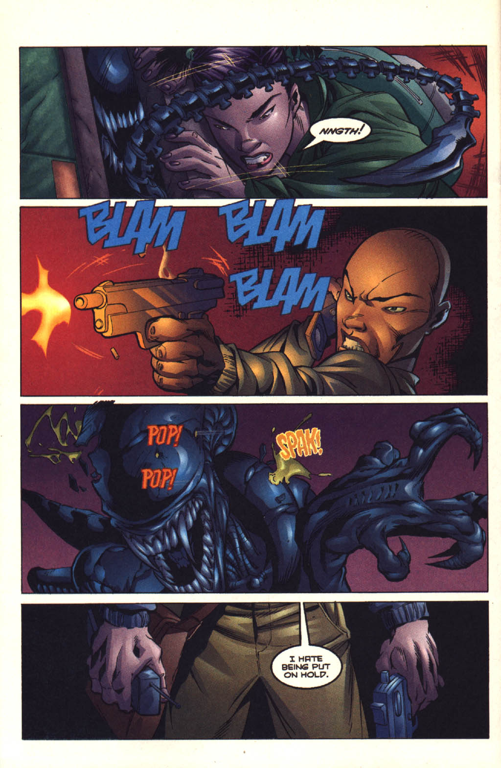 Read online Aliens vs. Predator: Xenogenesis comic -  Issue #2 - 22