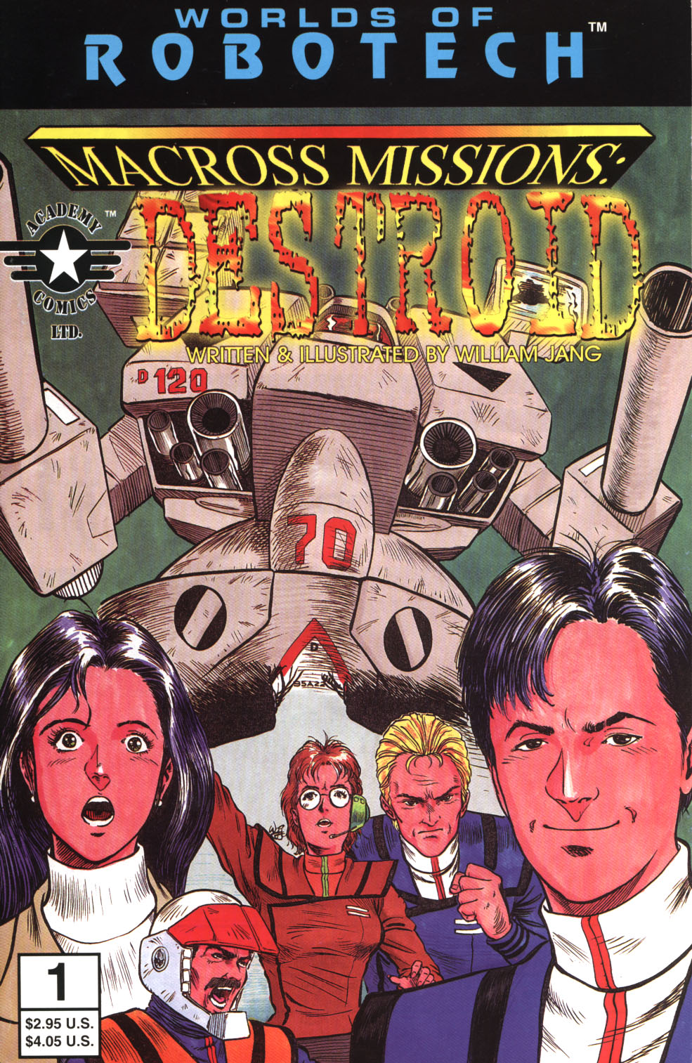 Read online Robotech: Macross Missions, Destroid comic -  Issue # Full - 1