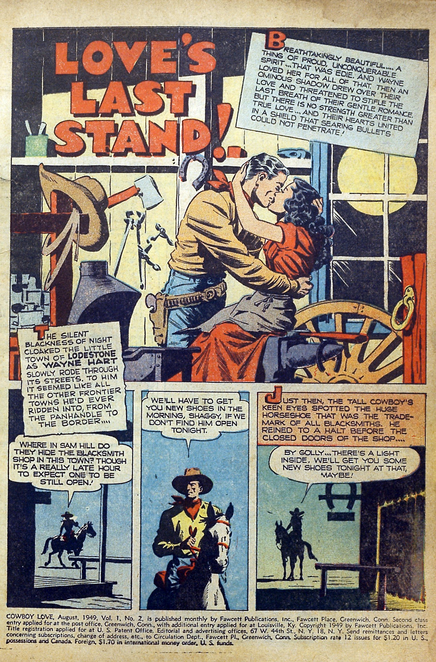 Read online Cowboy Love comic -  Issue #2 - 3