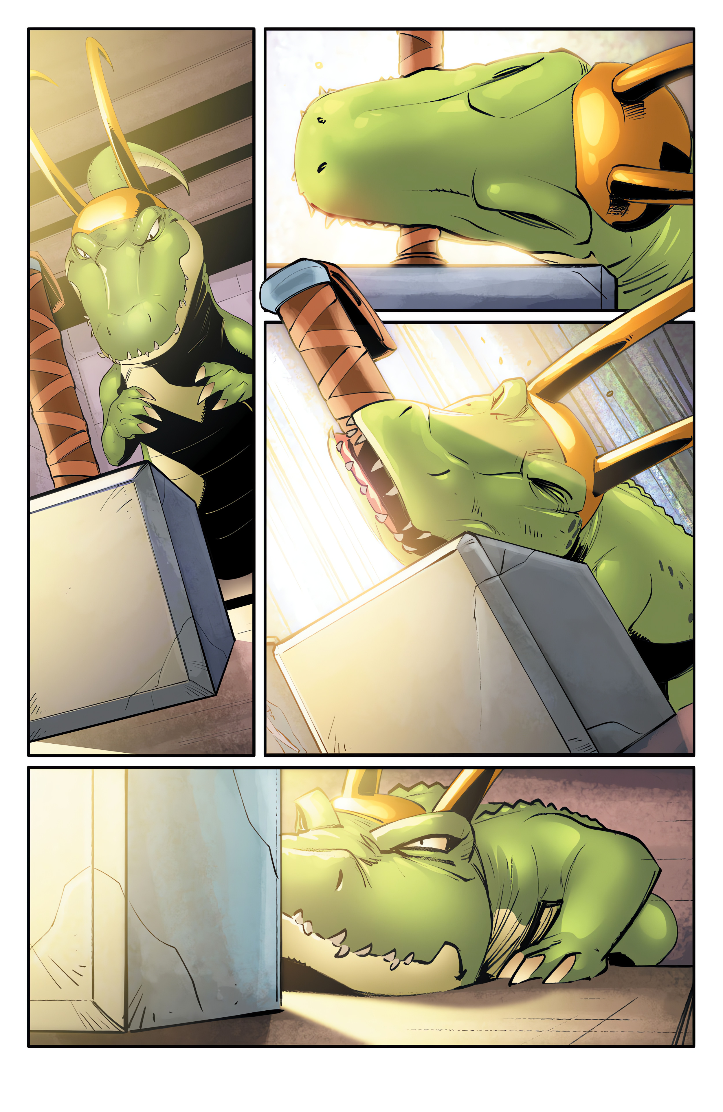 Read online Alligator Loki comic -  Issue #1 - 7