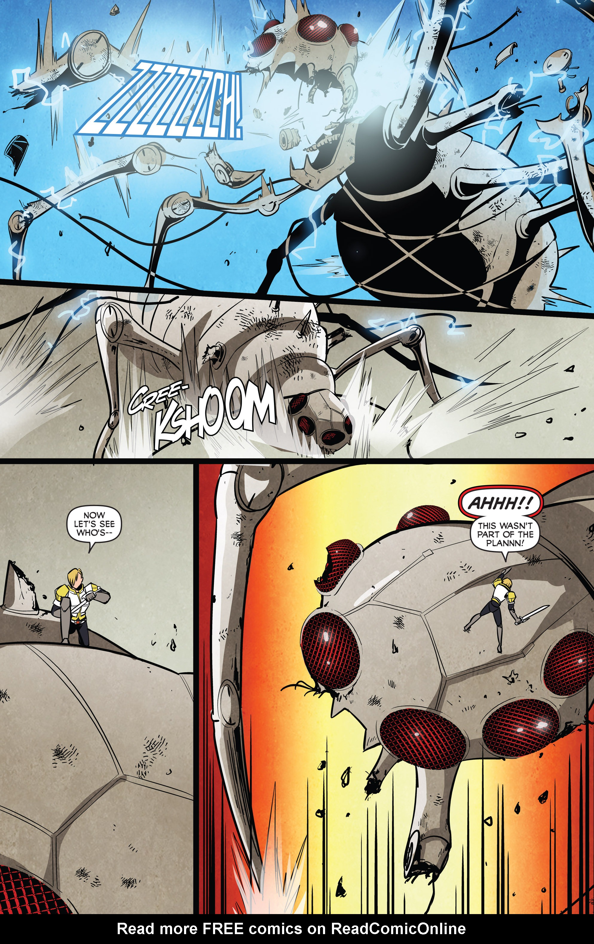 Read online Saber Rider and the Star Sheriffs comic -  Issue #3 - 22