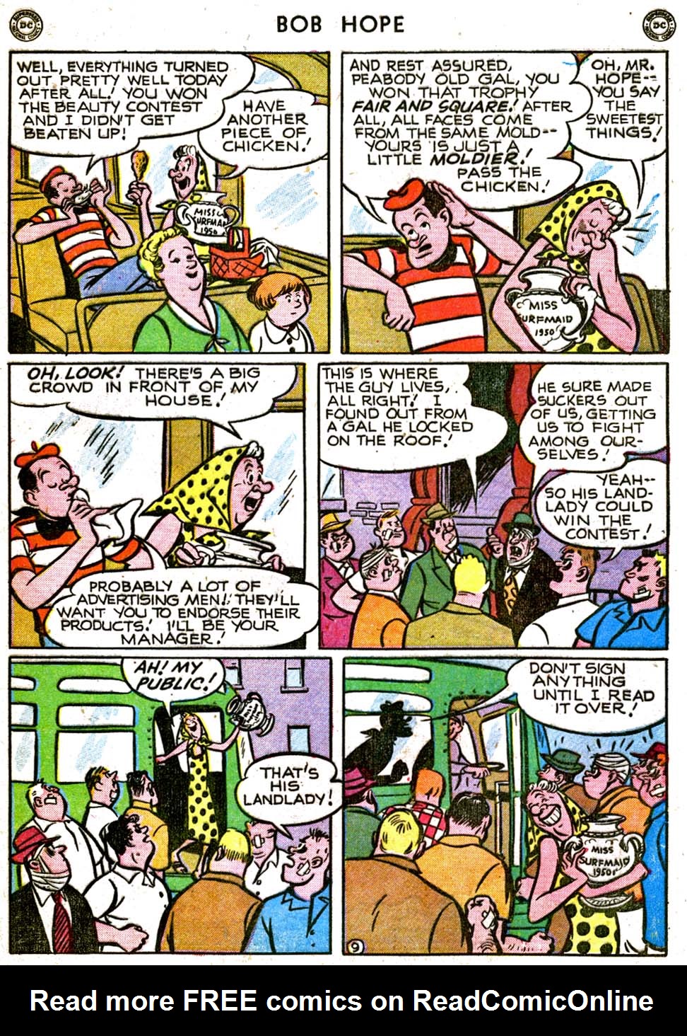 Read online The Adventures of Bob Hope comic -  Issue #3 - 47
