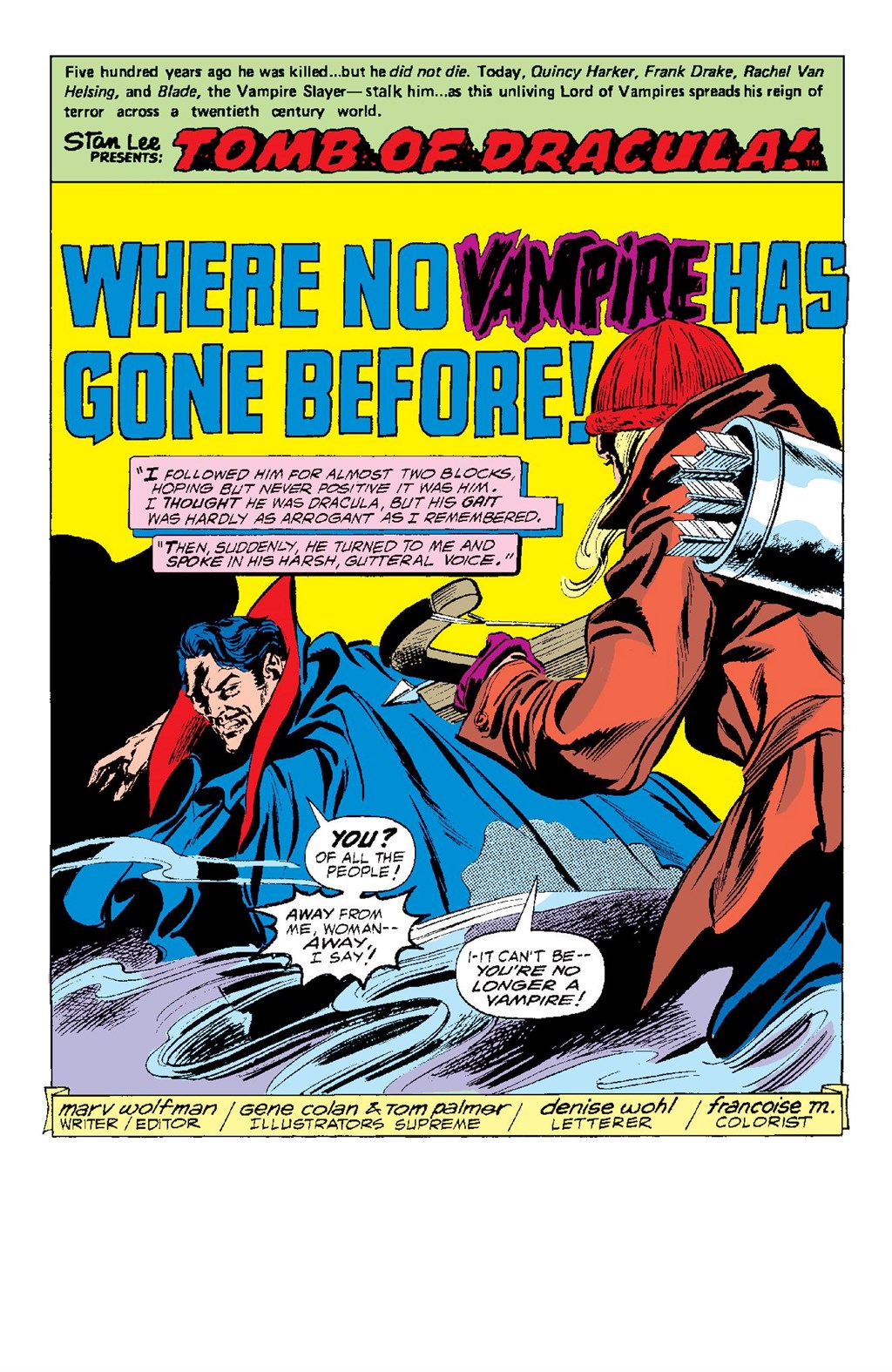 Read online Tomb of Dracula (1972) comic -  Issue # _The Complete Collection 5 (Part 3) - 12