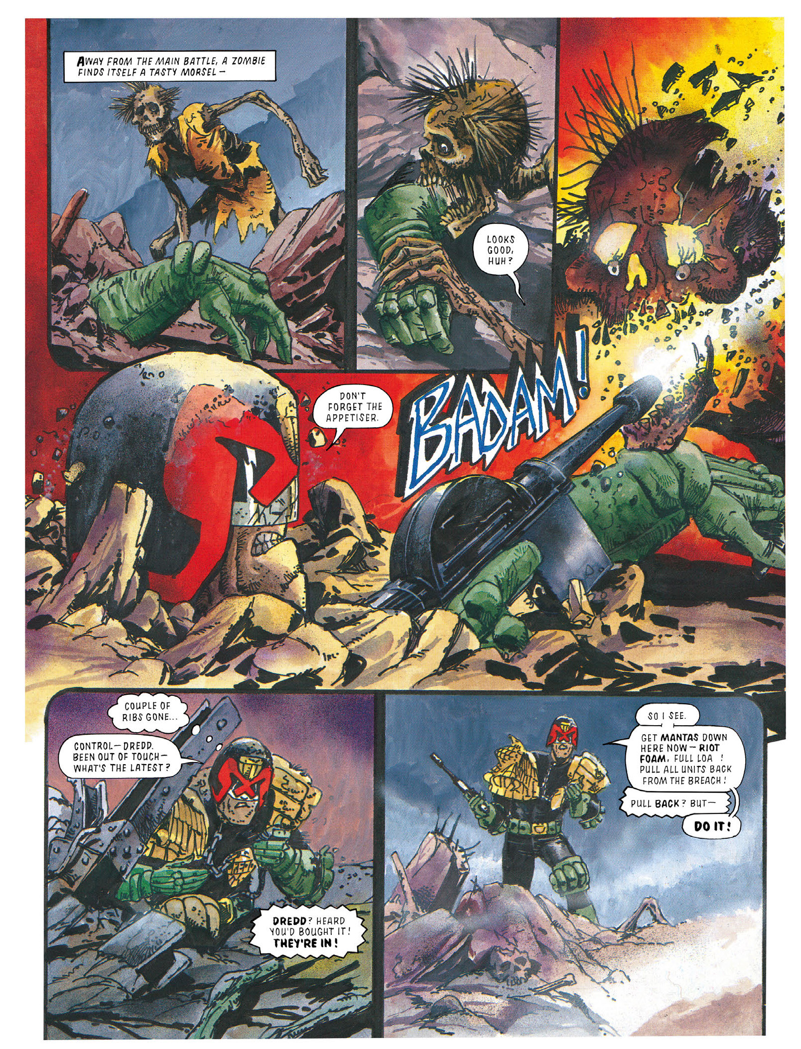 Read online Essential Judge Dredd: Judgement Day comic -  Issue # TPB - 58