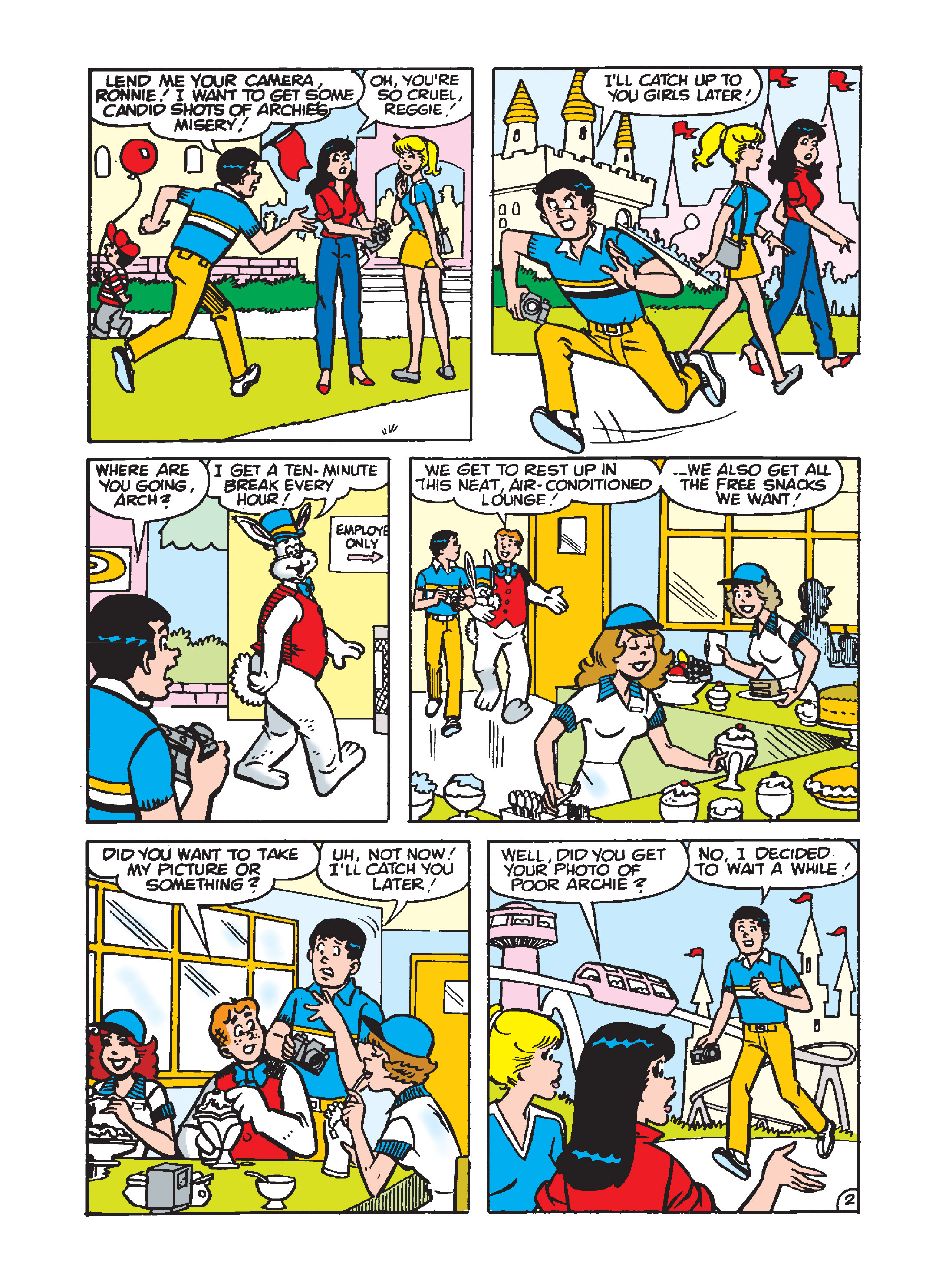 Read online Archie's Funhouse Double Digest comic -  Issue #7 - 141