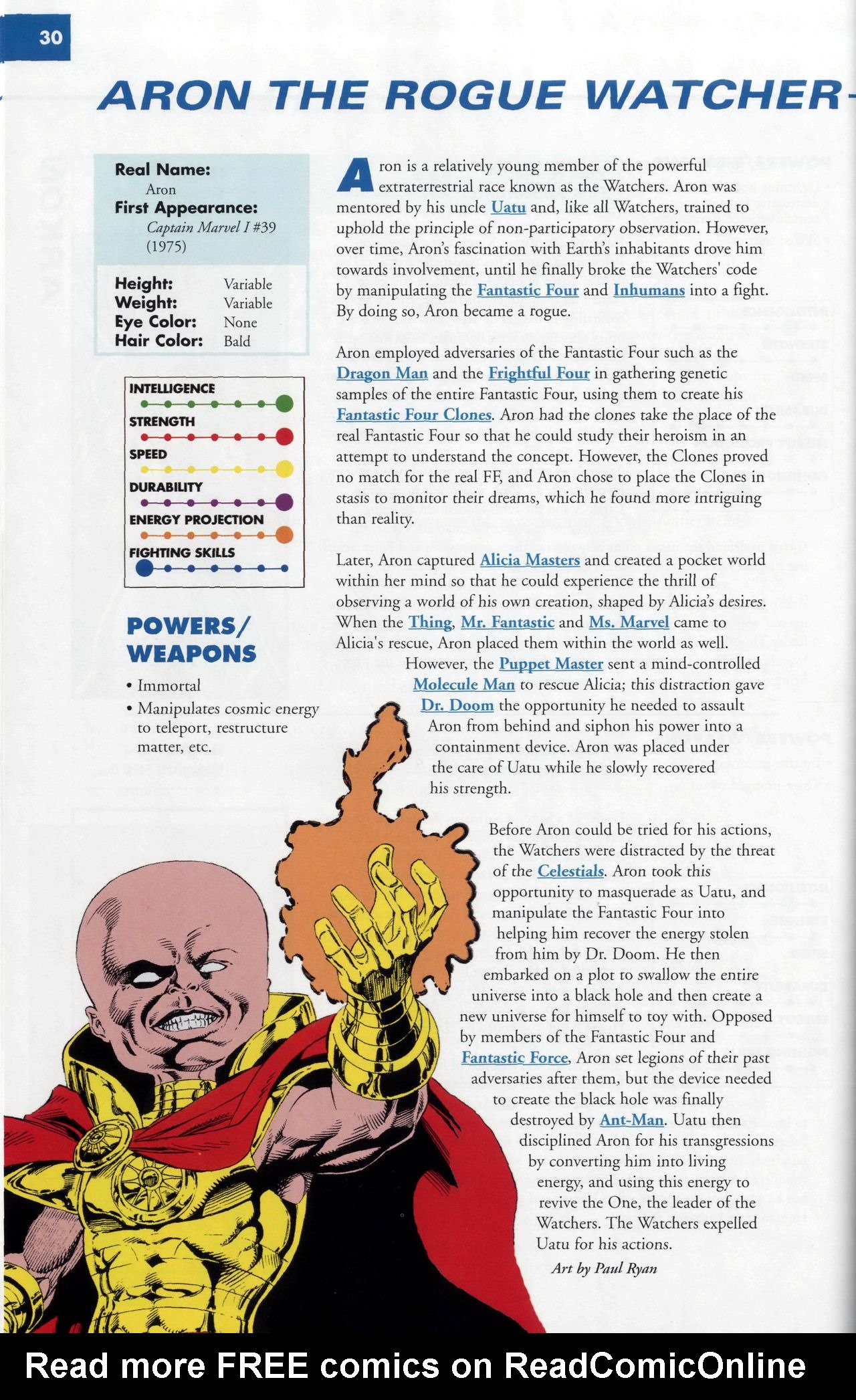 Read online Marvel Encyclopedia comic -  Issue # TPB 6 - 33