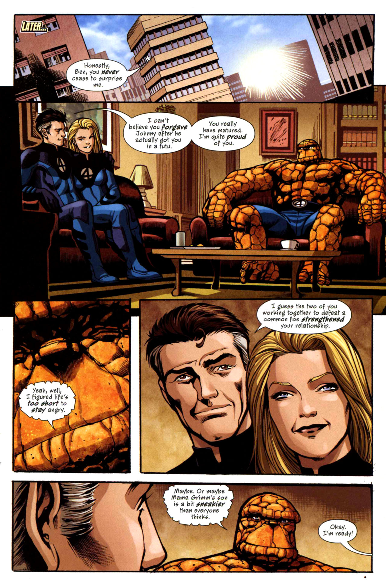 Read online Marvel Adventures Fantastic Four comic -  Issue #37 - 22