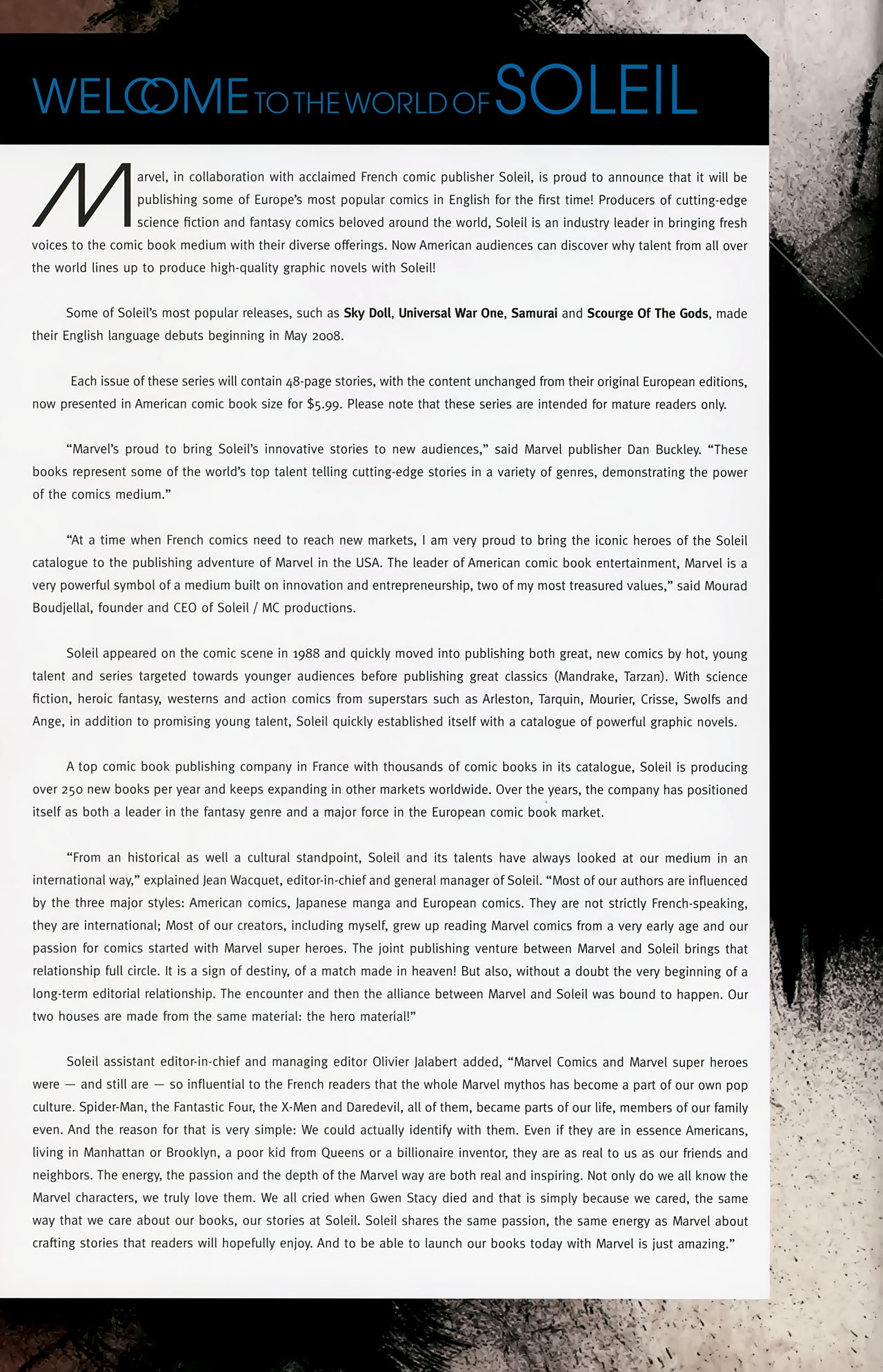 Read online Universal War One comic -  Issue #1 - 2