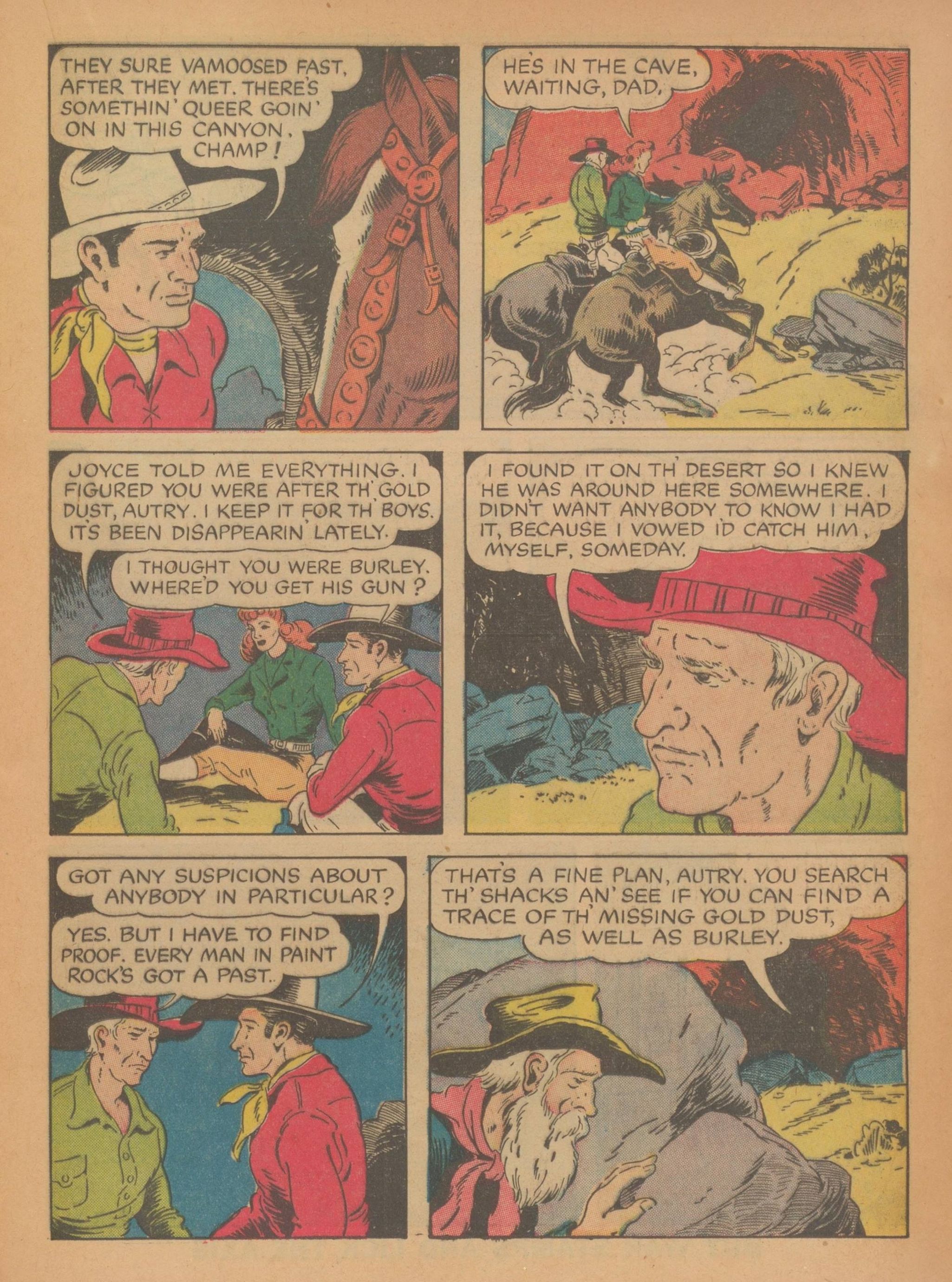 Read online Gene Autry Comics comic -  Issue #5 - 25