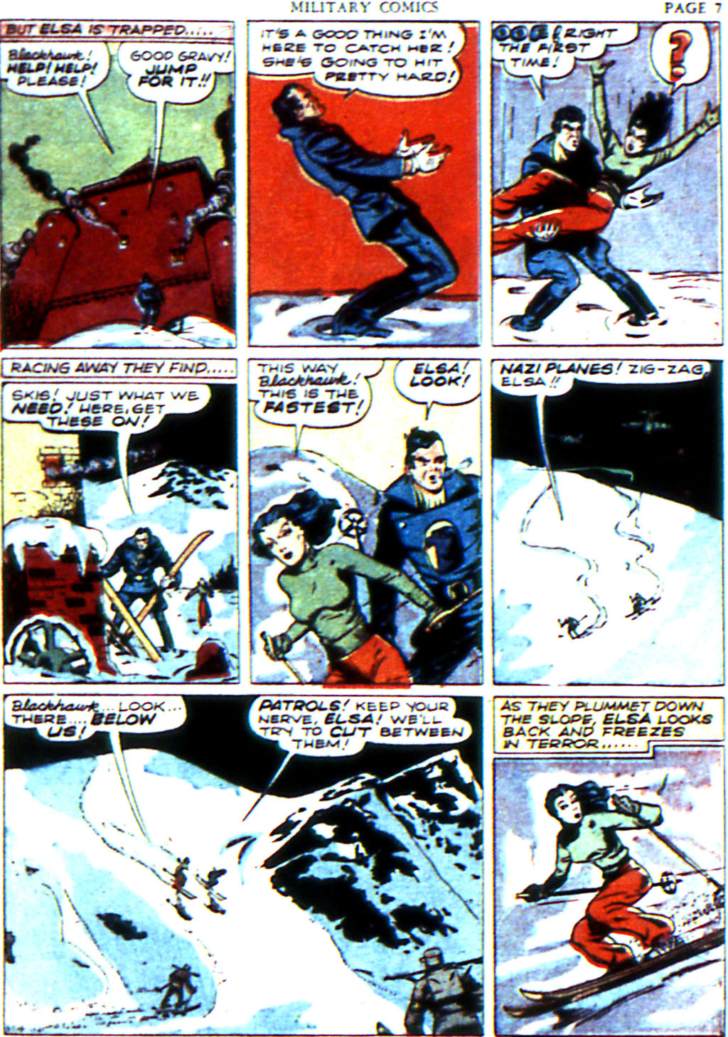 Read online Military Comics comic -  Issue #6 - 9