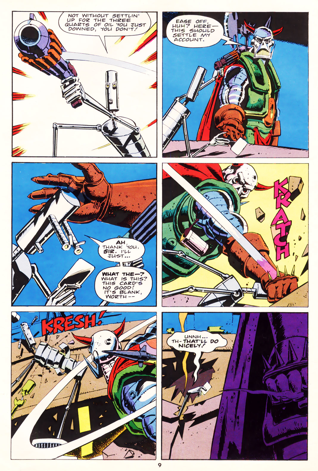 Read online The Transformers (UK) comic -  Issue #222 - 1