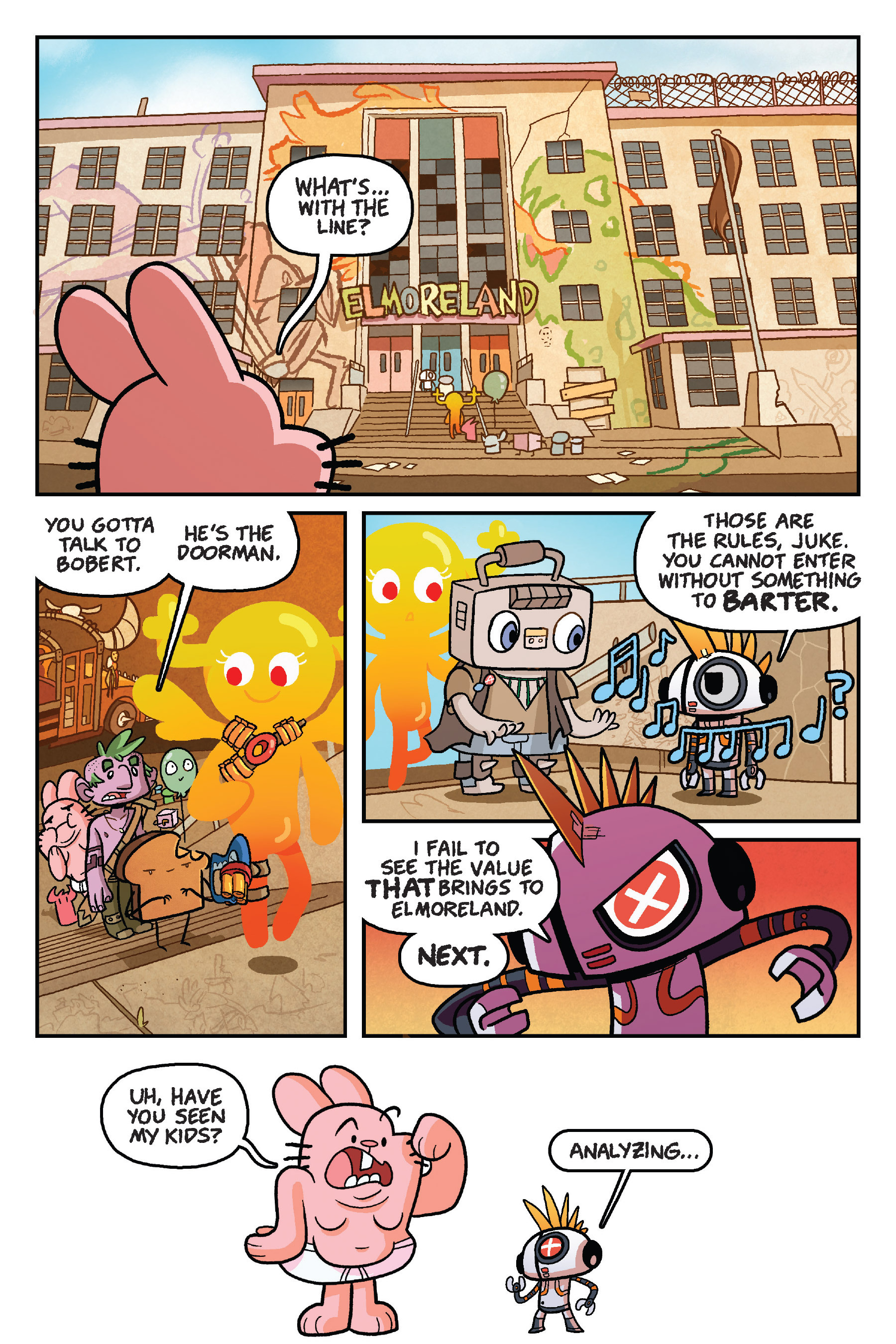Read online The Amazing World of Gumball: Fairy Tale Trouble comic -  Issue # Full - 141