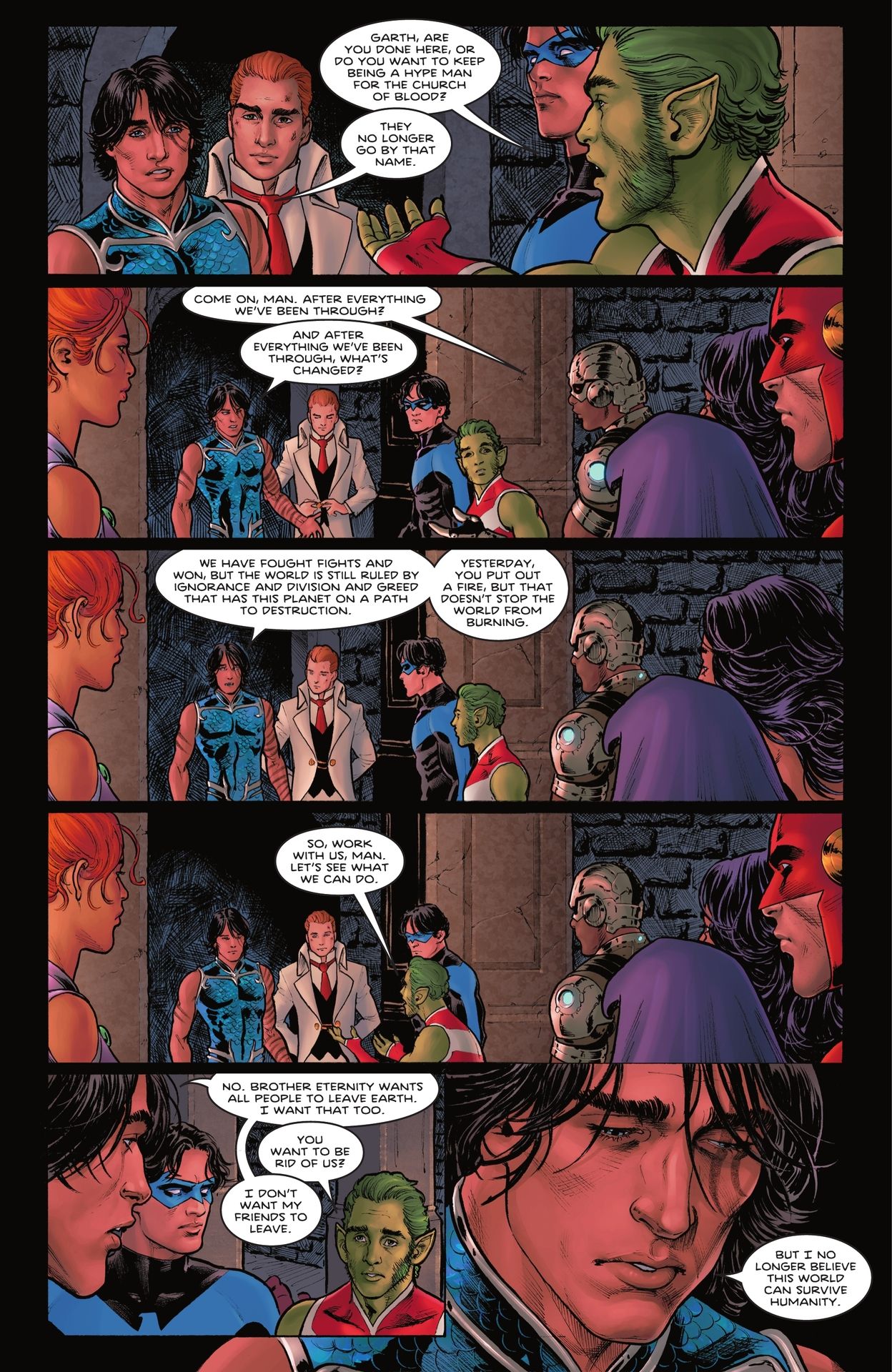 Read online Titans (2023) comic -  Issue #3 - 17