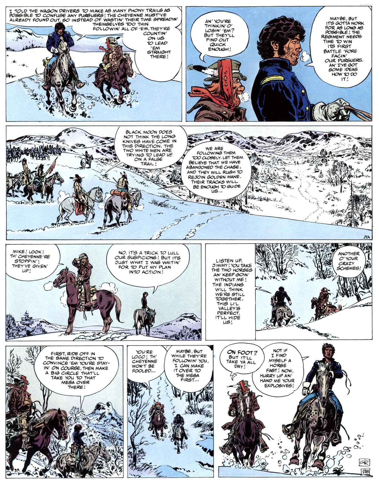 Read online Epic Graphic Novel: Lieutenant Blueberry comic -  Issue #3 - 77