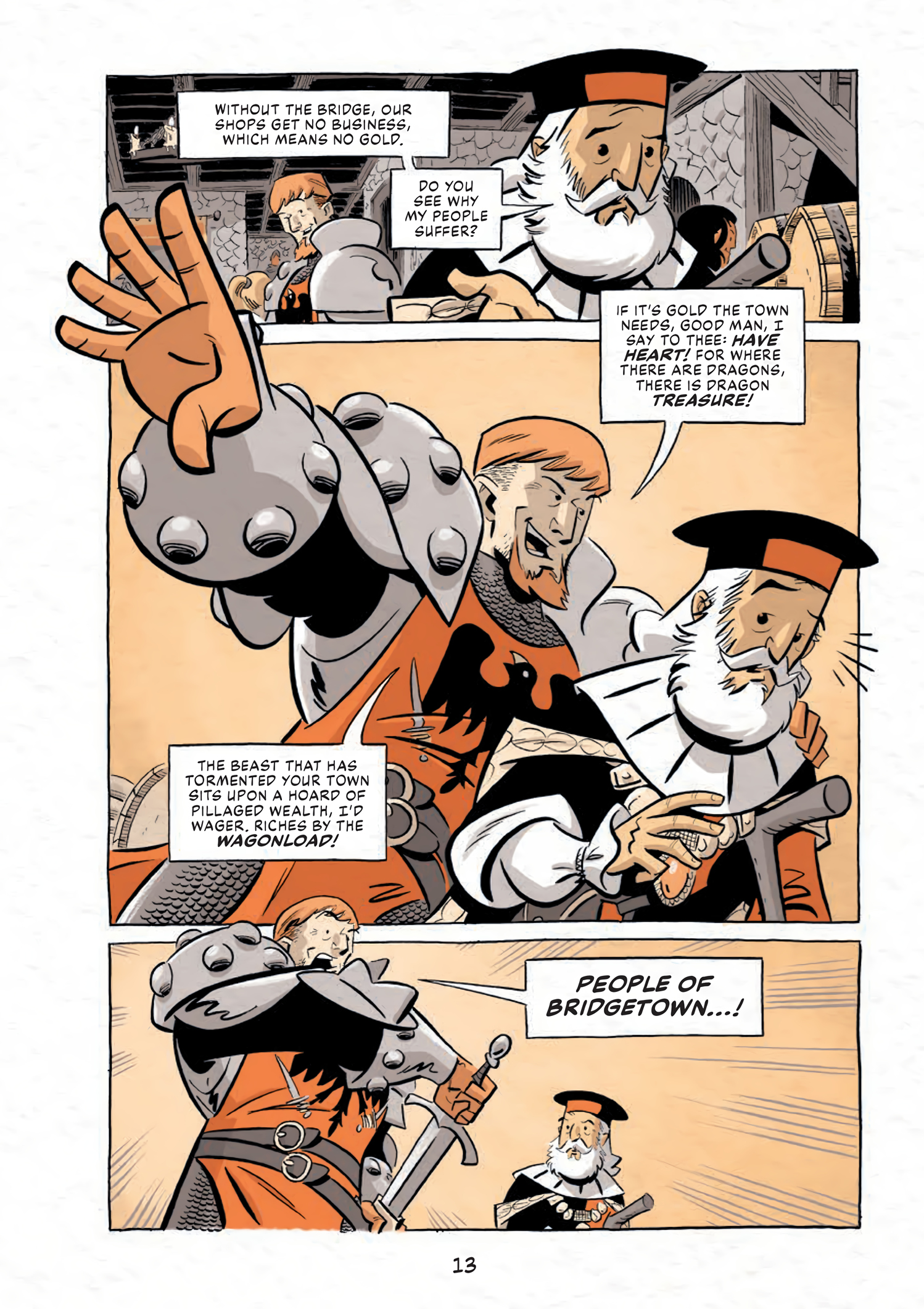 Read online Squire & Knight comic -  Issue # TPB (Part 1) - 17
