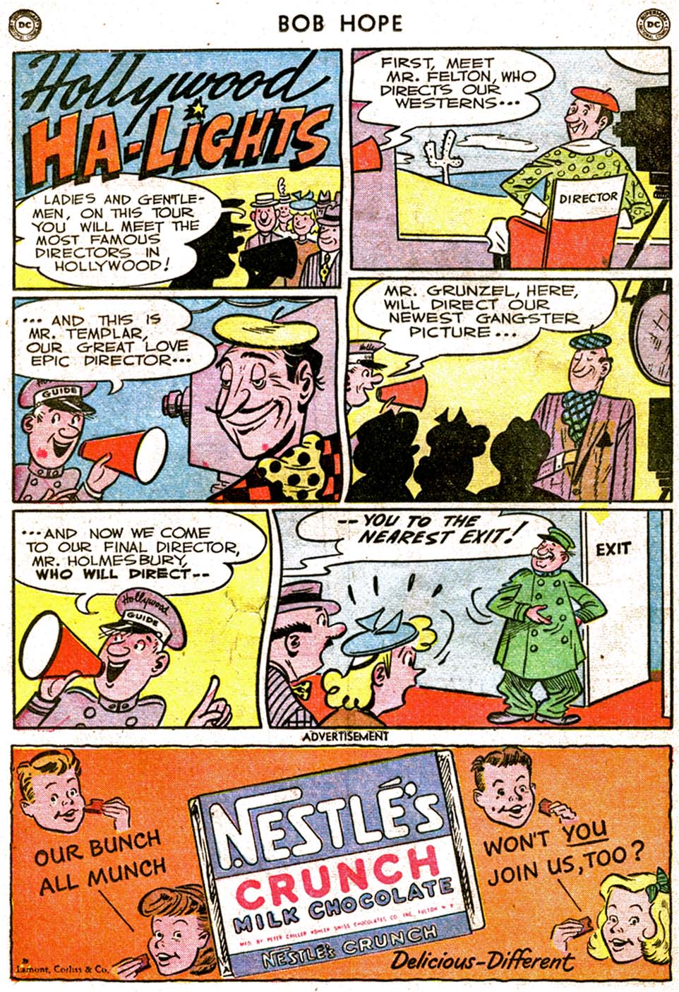 Read online The Adventures of Bob Hope comic -  Issue #1 - 36