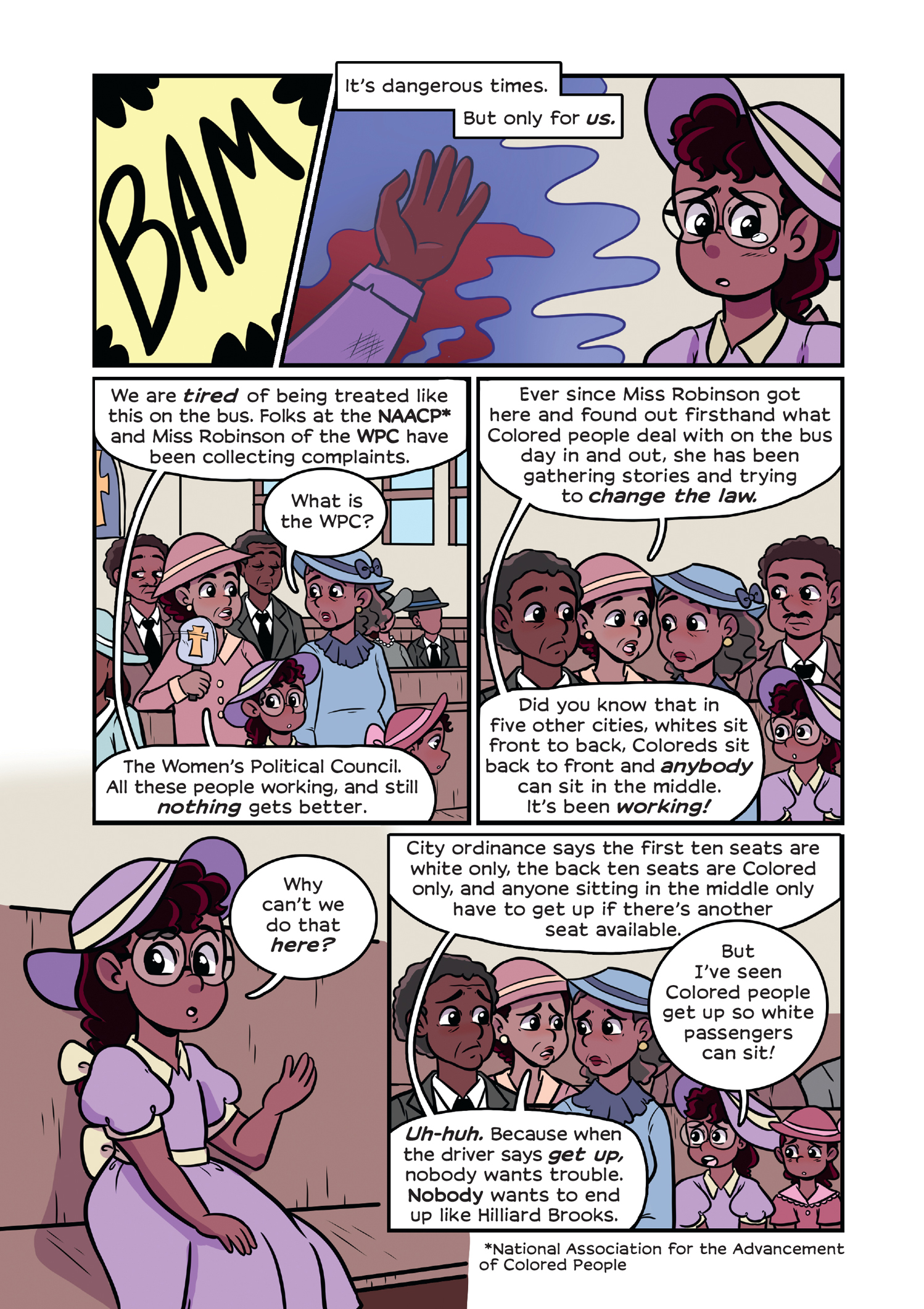 Read online History Comics comic -  Issue # Rosa Parks & Claudette Colvin - Civil Rights Heroes - 19