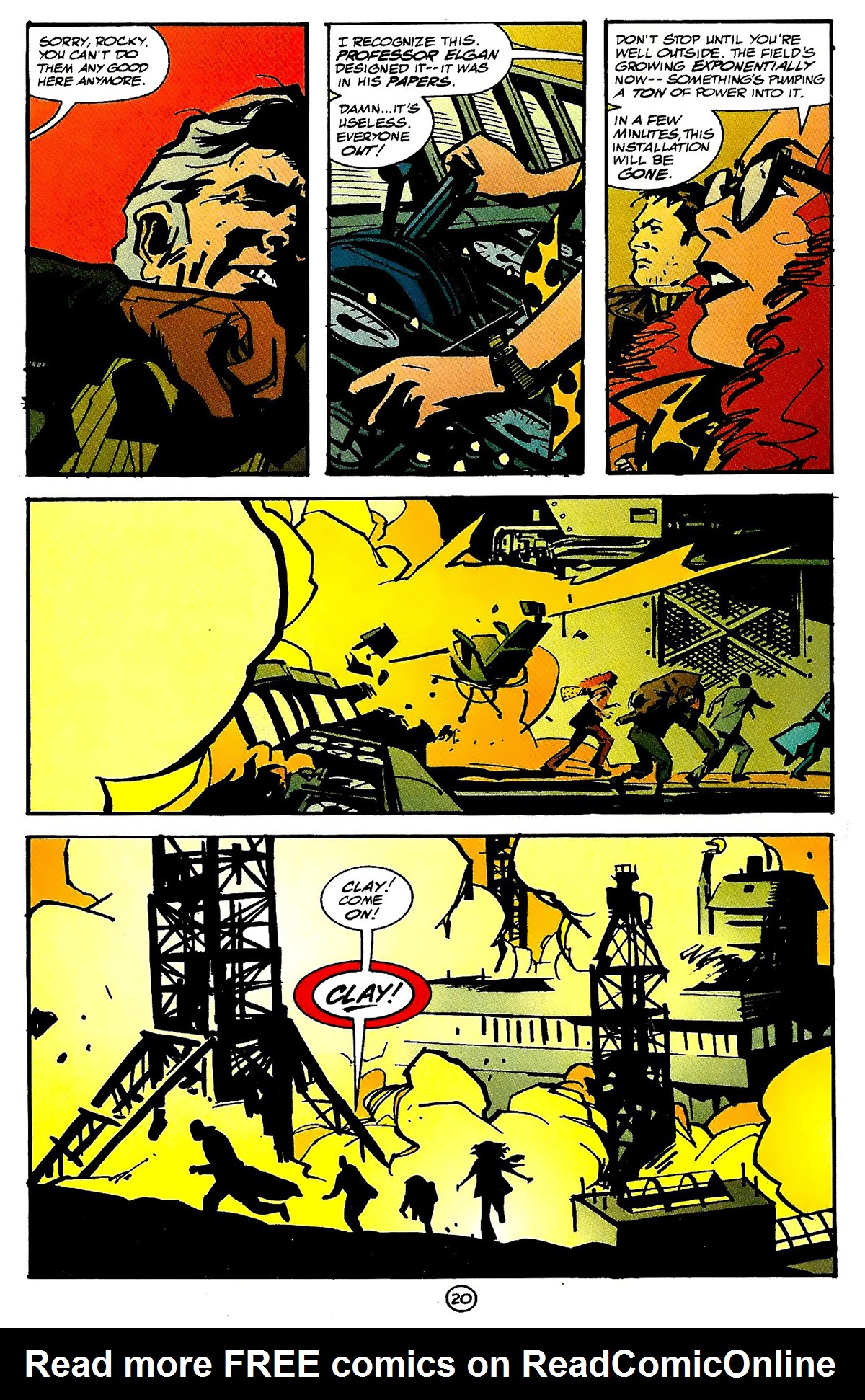 Read online Challengers of the Unknown (1997) comic -  Issue #9 - 21