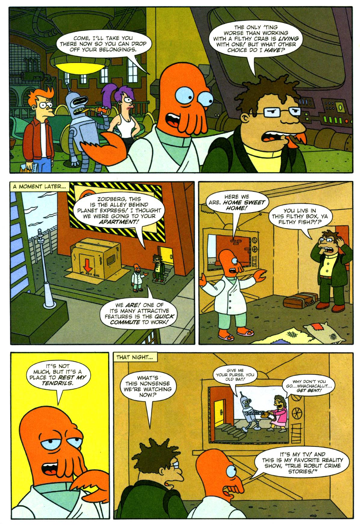 Read online Bongo Comics Free-For-All! comic -  Issue #2007 - 19
