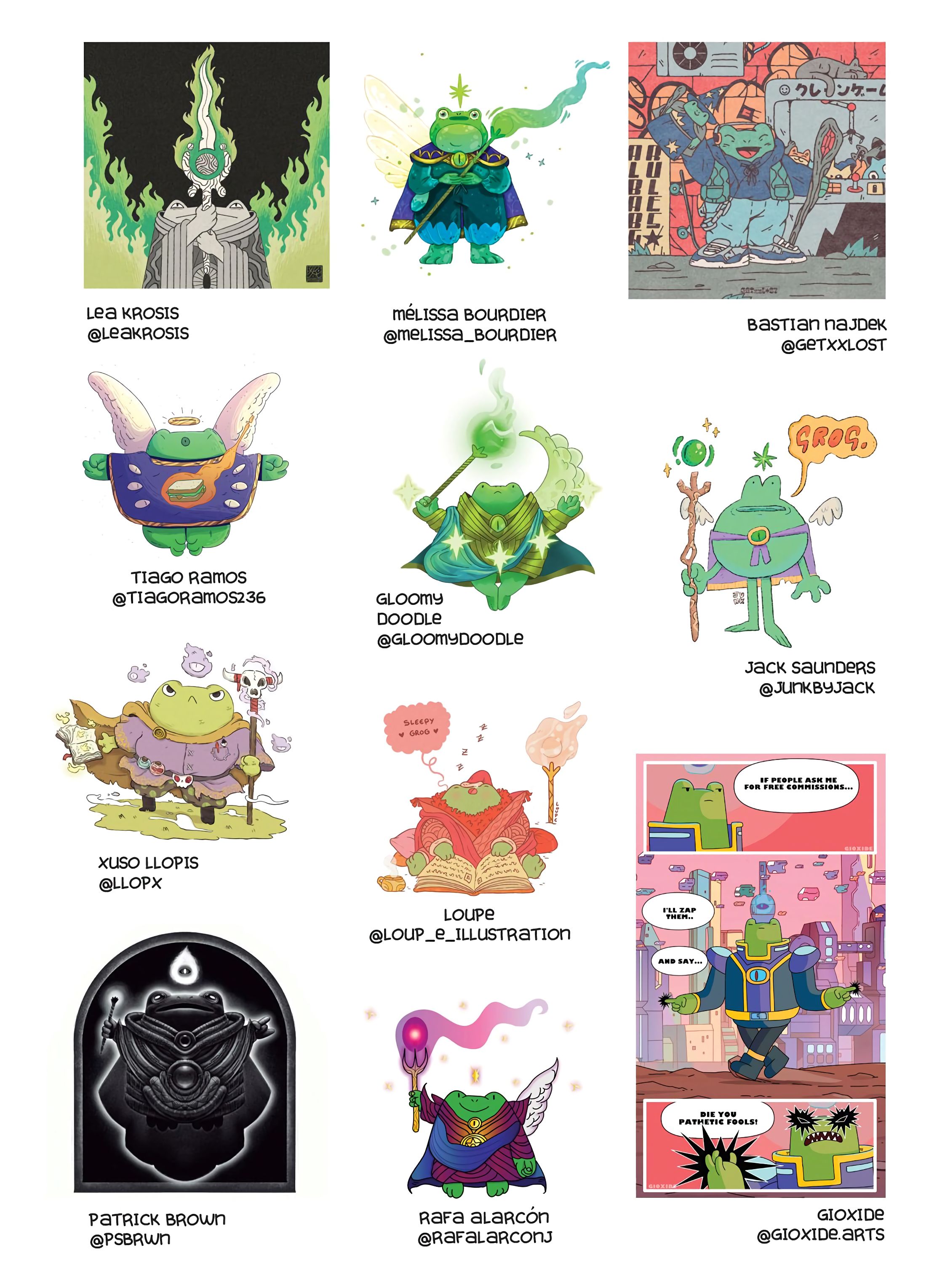 Read online Grog the Frog: The Book of Taurus comic -  Issue # TPB - 63