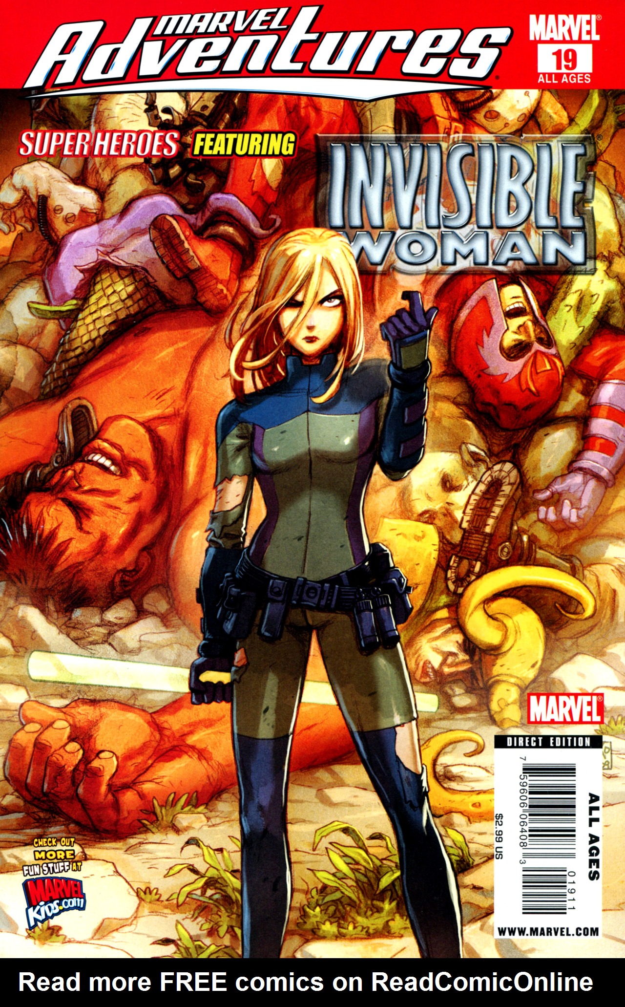 Read online Marvel Adventures Super Heroes (2008) comic -  Issue #19 - 1