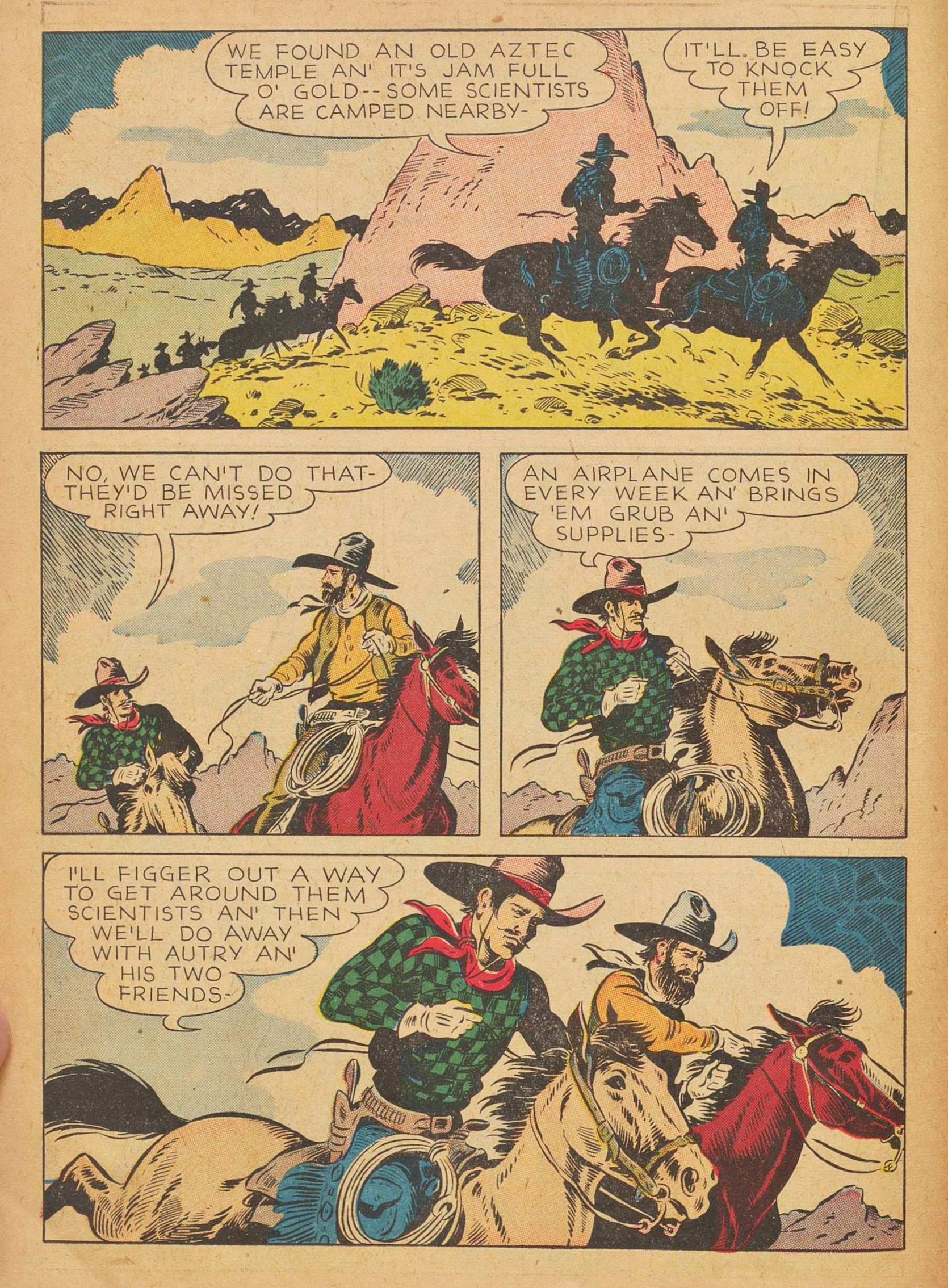 Read online Gene Autry Comics comic -  Issue #3 - 26