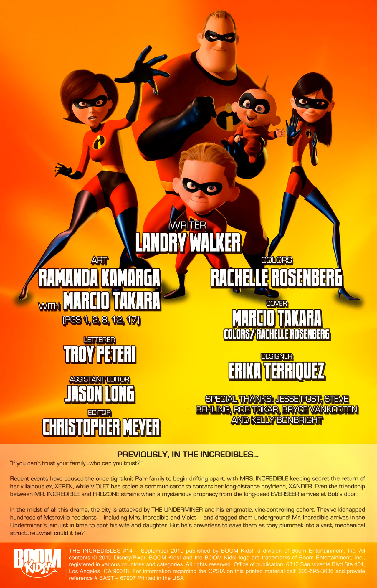 Read online The Incredibles (2009) comic -  Issue #14 - 2