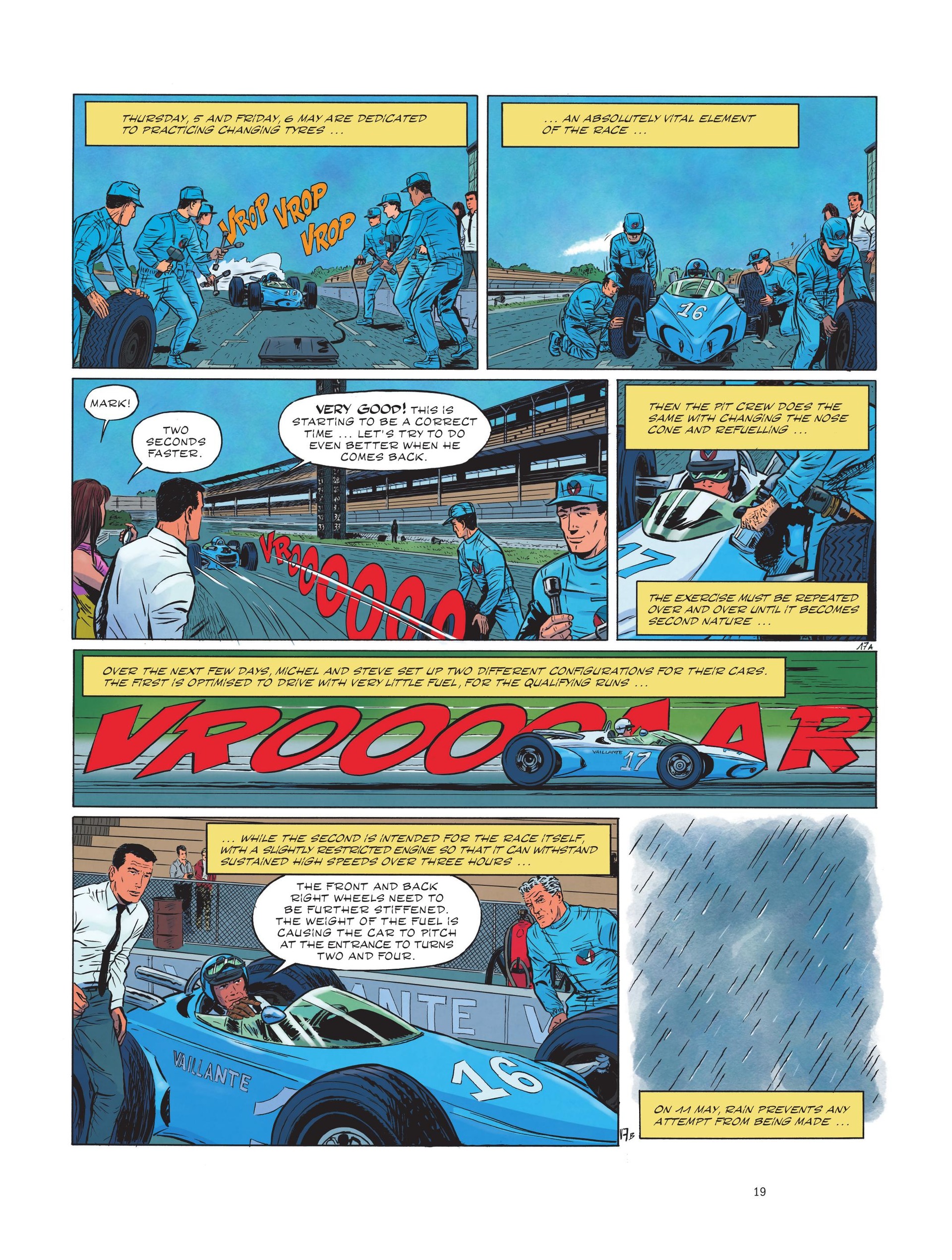 Read online Michel Vaillant: Legendary Races: In the Hell of Indianapolis comic -  Issue # Full - 21