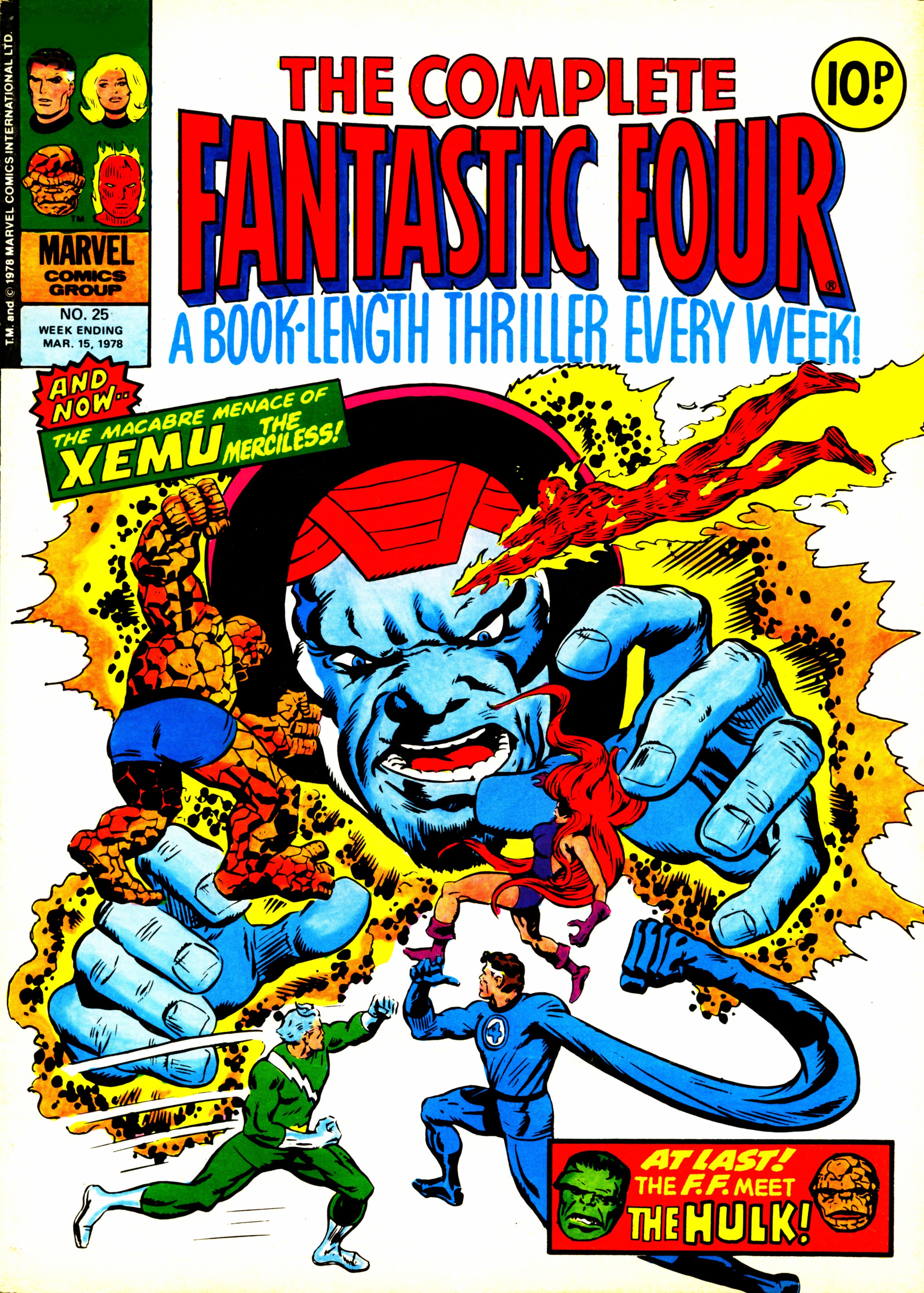 Read online Fantastic Four (1982) comic -  Issue #25 - 1