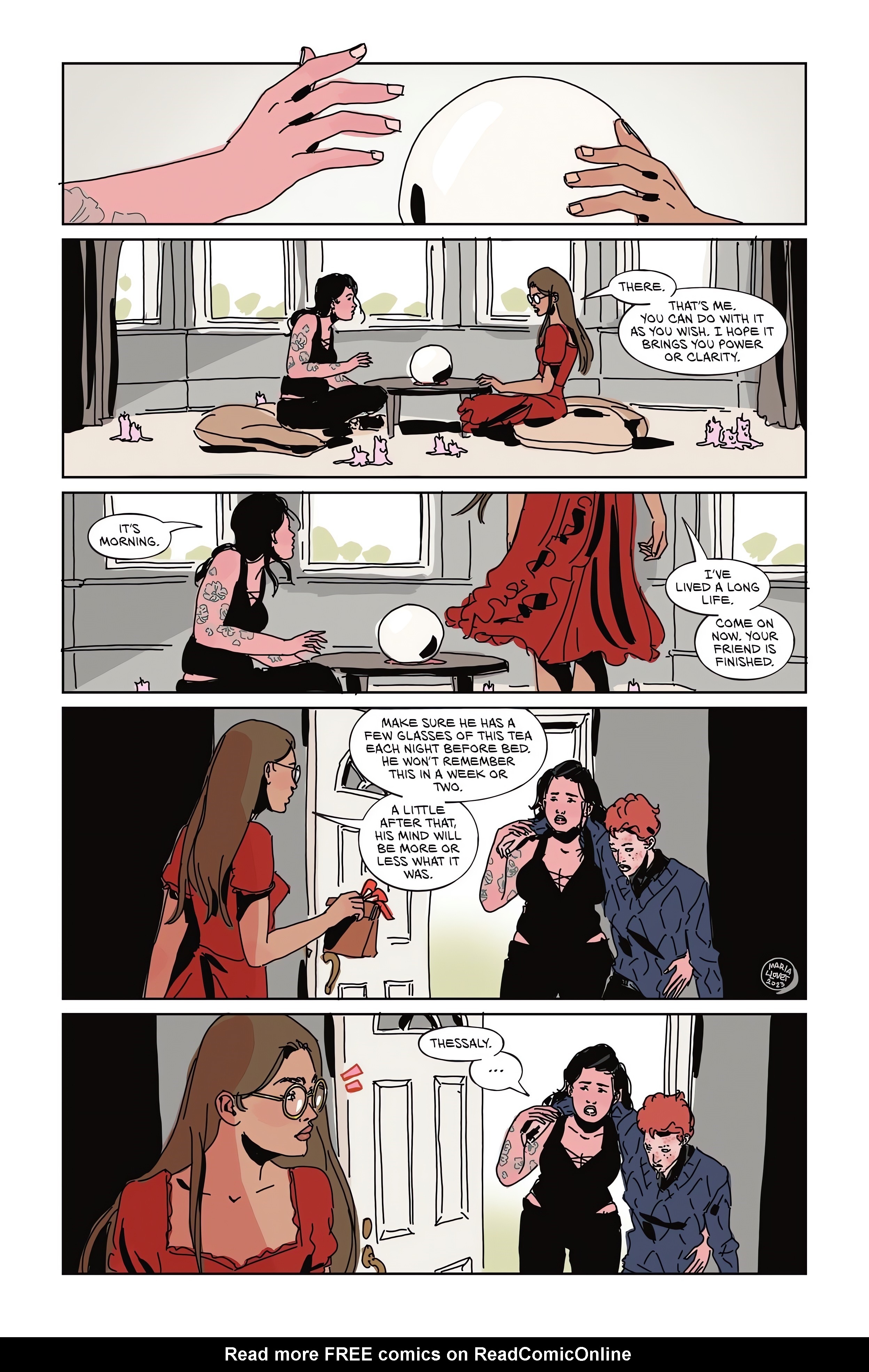 Read online The Sandman Universe Special: Thessaly comic -  Issue # Full - 33