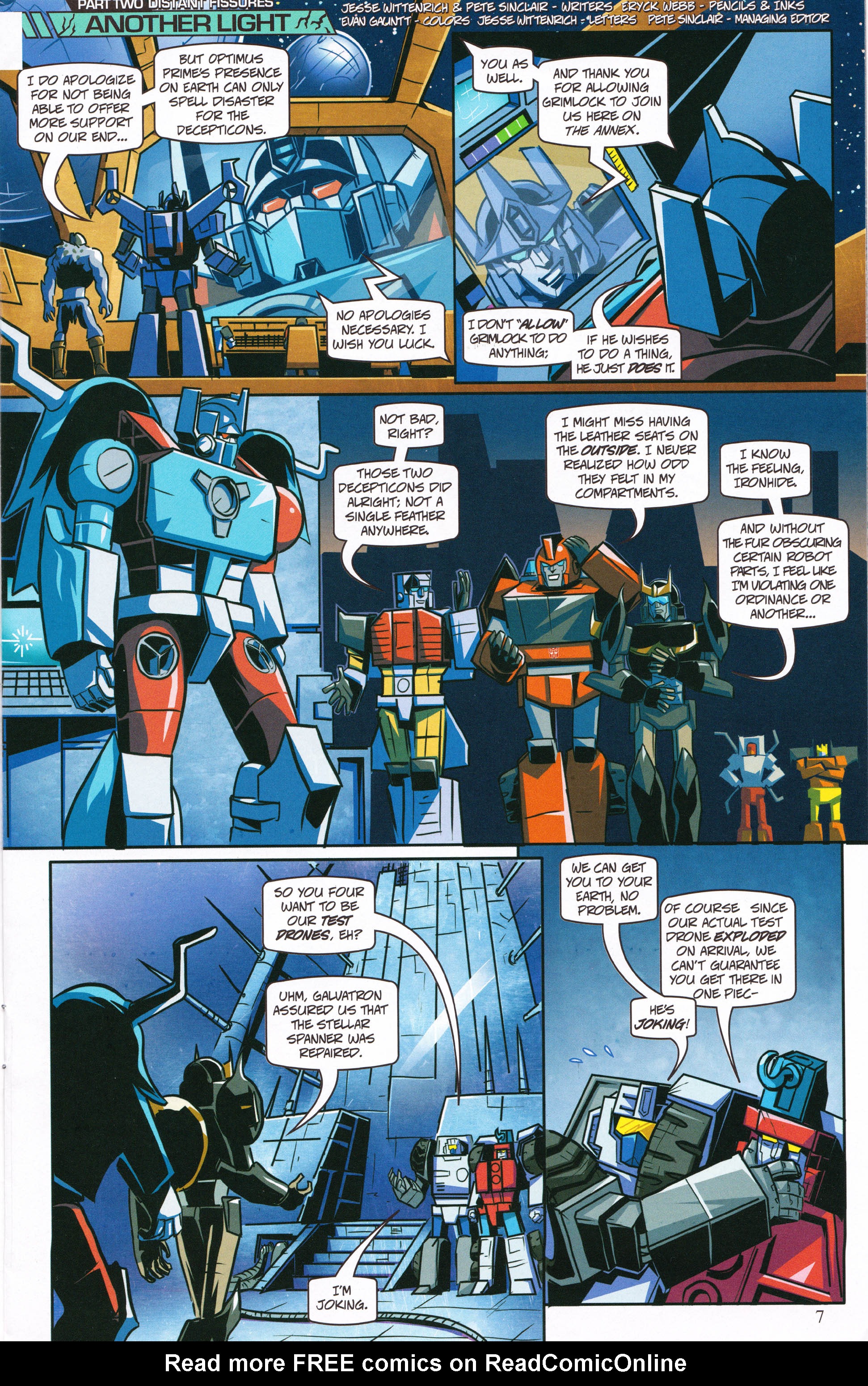 Read online Transformers: Collectors' Club comic -  Issue #62 - 7