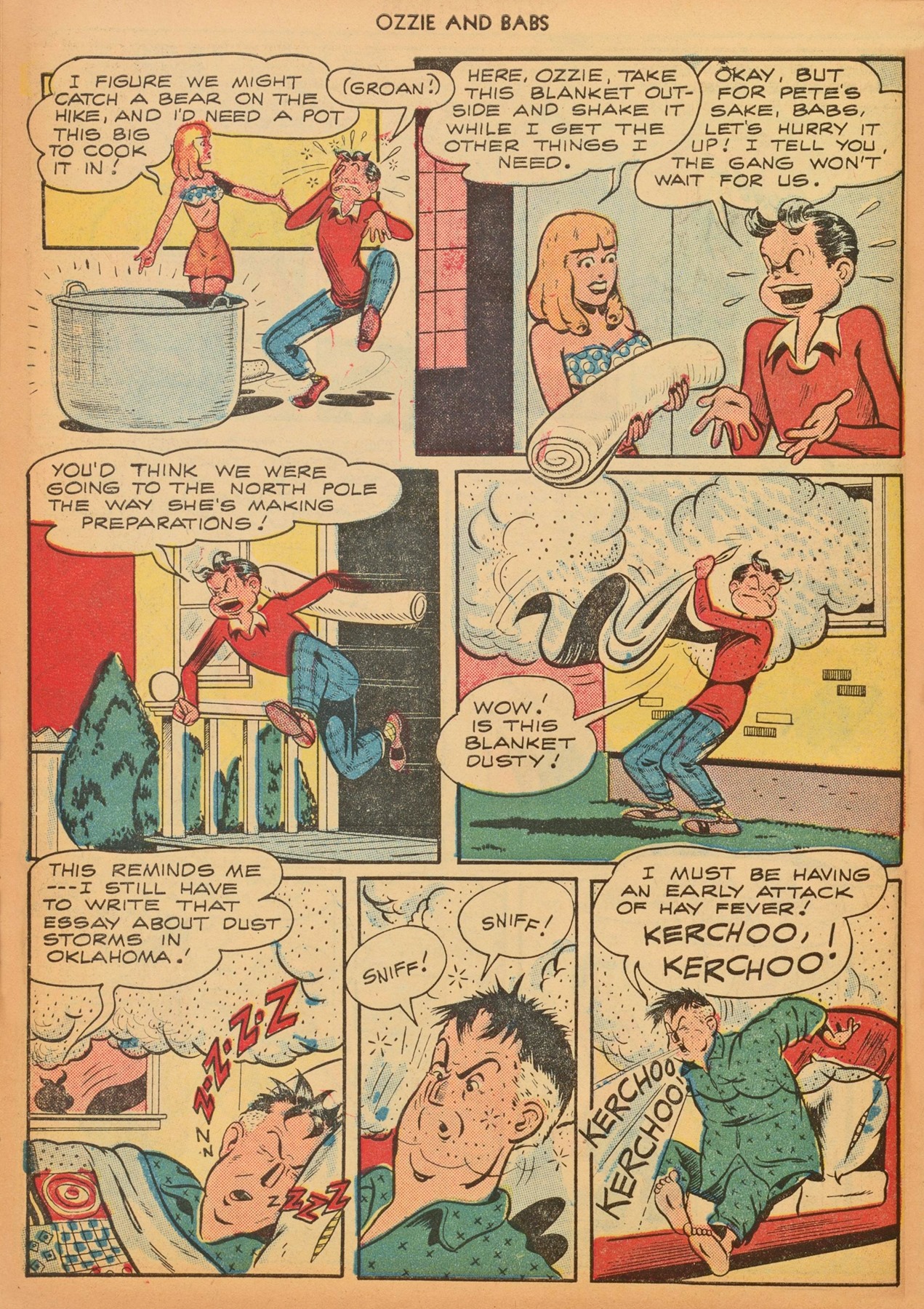 Read online Ozzie And Babs comic -  Issue #4 - 10