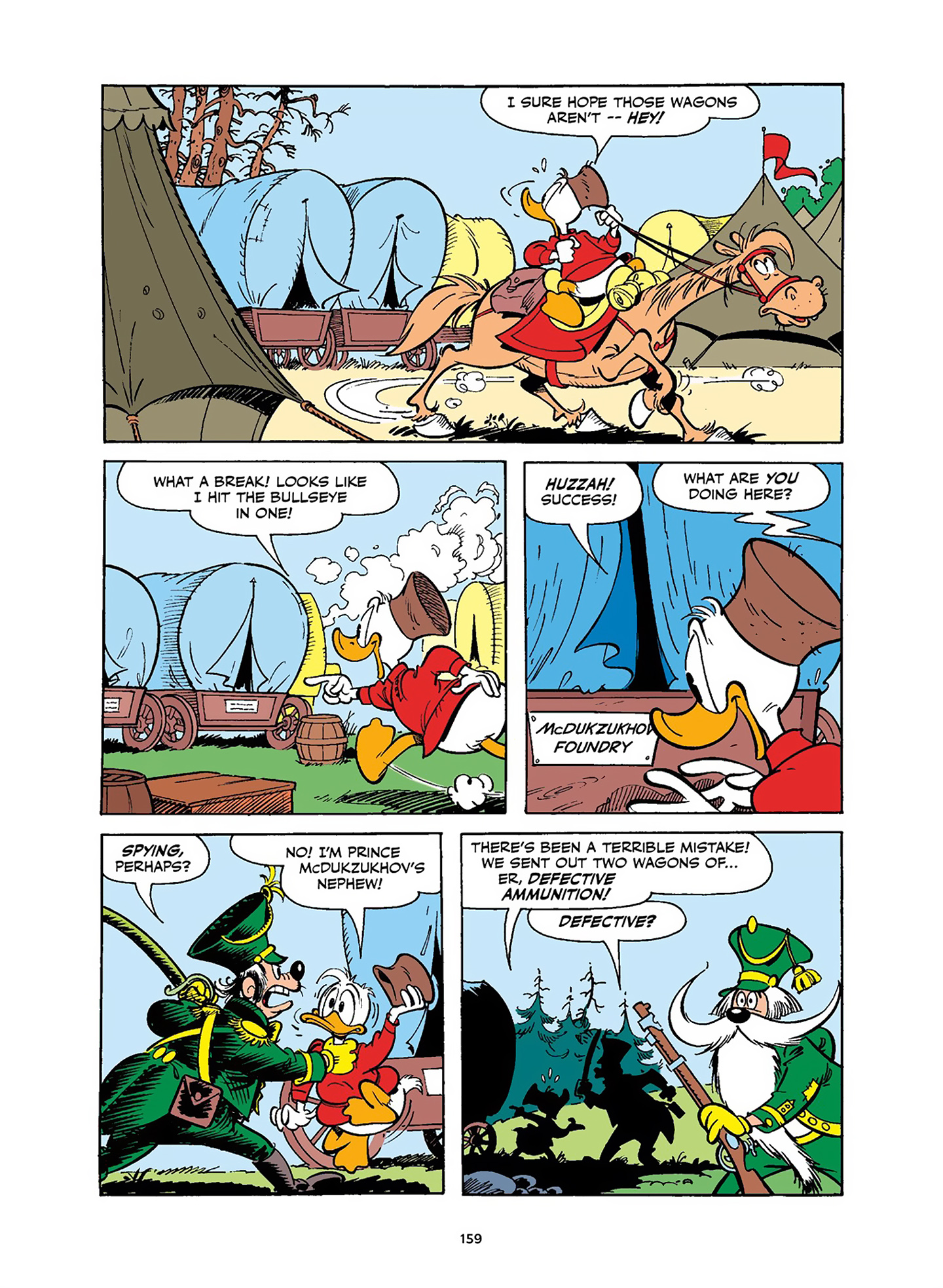 Read online Uncle Scrooge and Donald Duck in Les Misérables and War and Peace comic -  Issue # TPB (Part 2) - 59