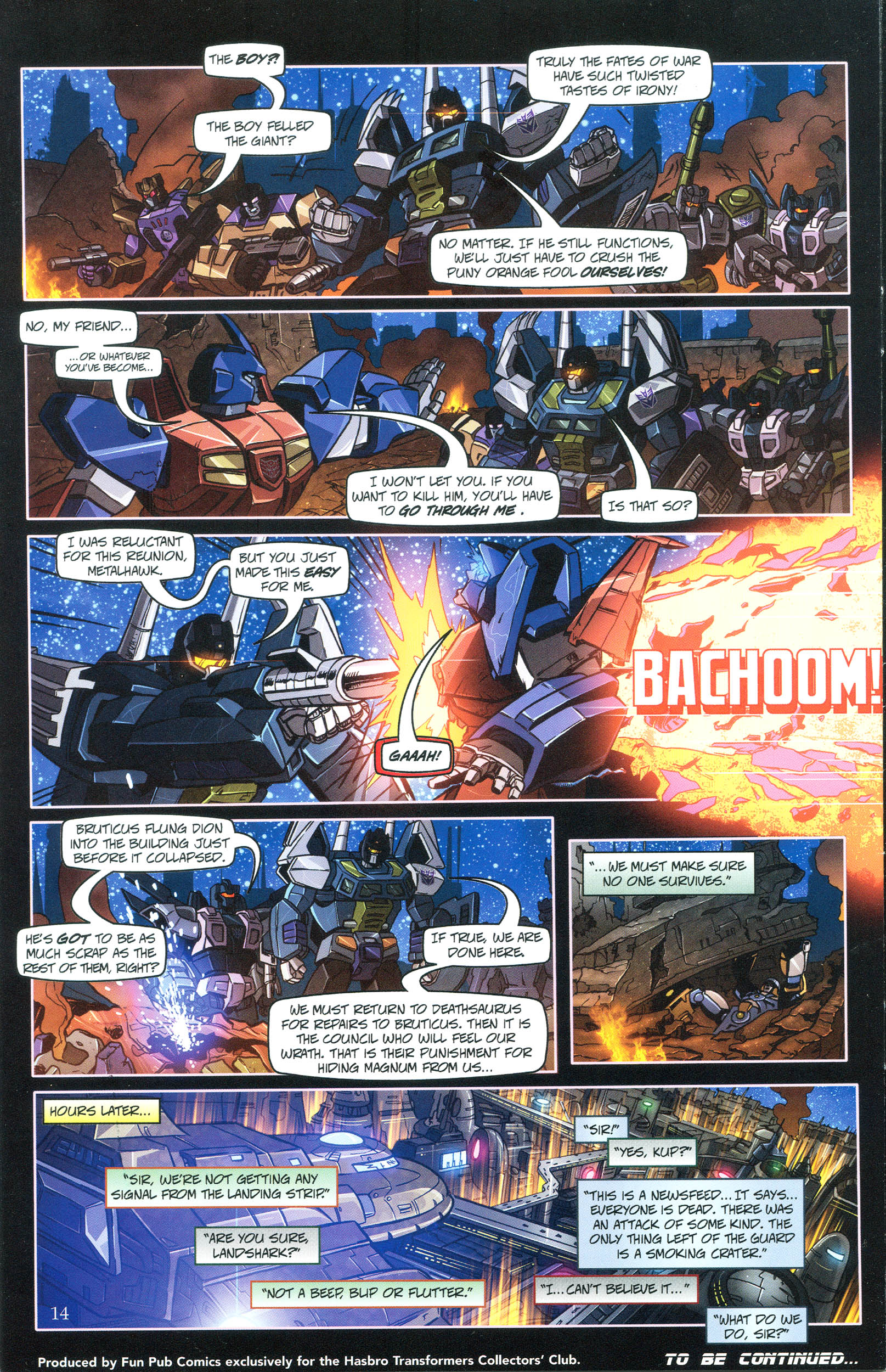 Read online Transformers: Collectors' Club comic -  Issue #36 - 14