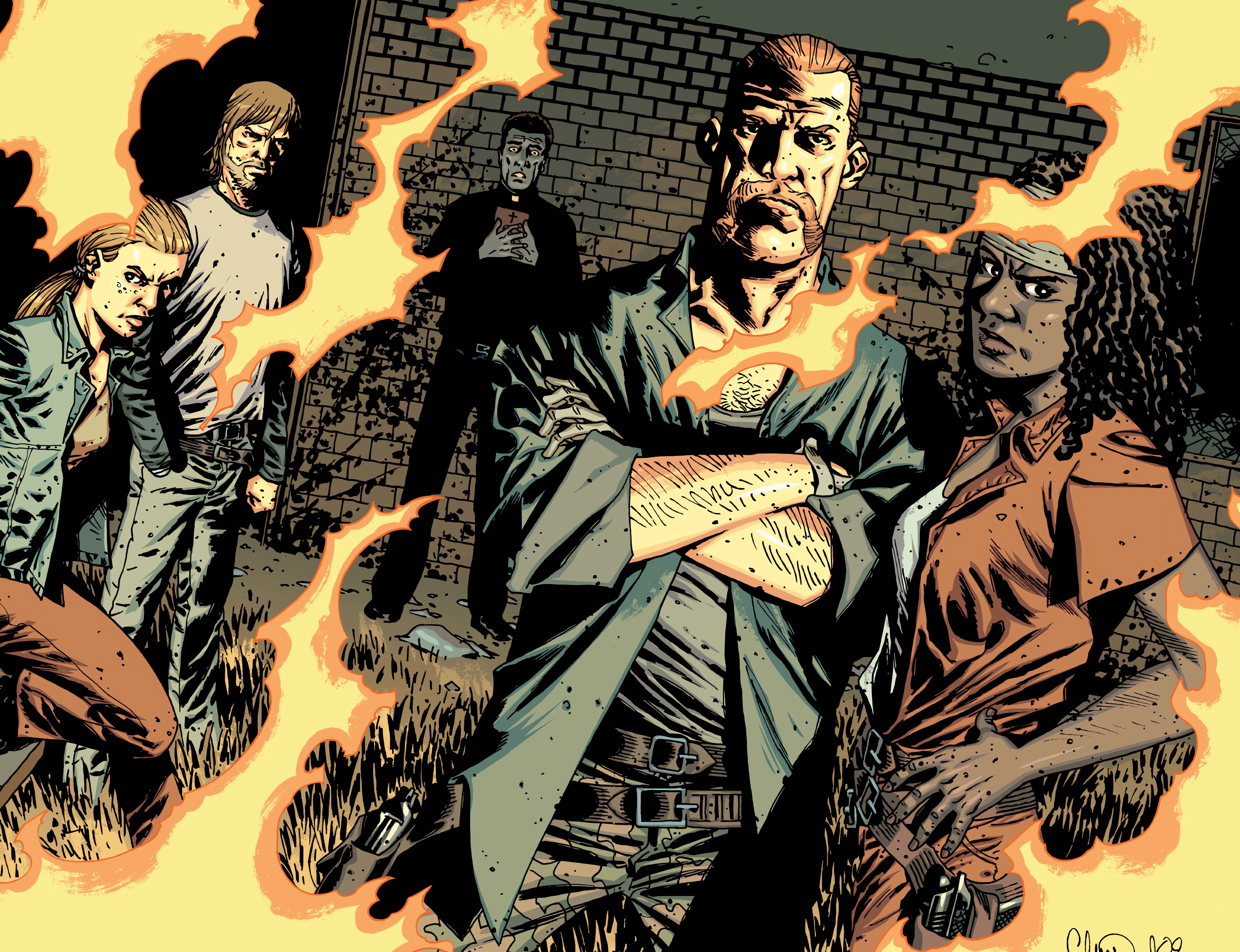 Read online The Walking Dead Deluxe comic -  Issue #66 - 8
